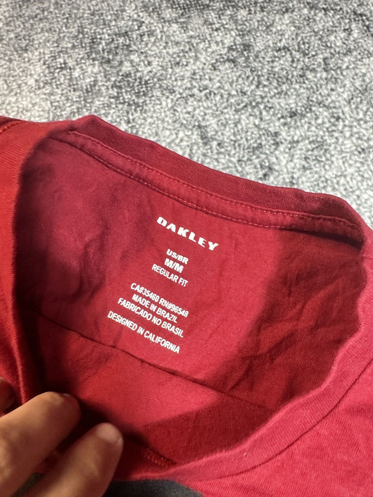Oakley Vintage Oakley Logo T-shirt Avant Garde USA Style Rare VTg L Size US M / EU 48-50 / 2 - 4 Thumbnail