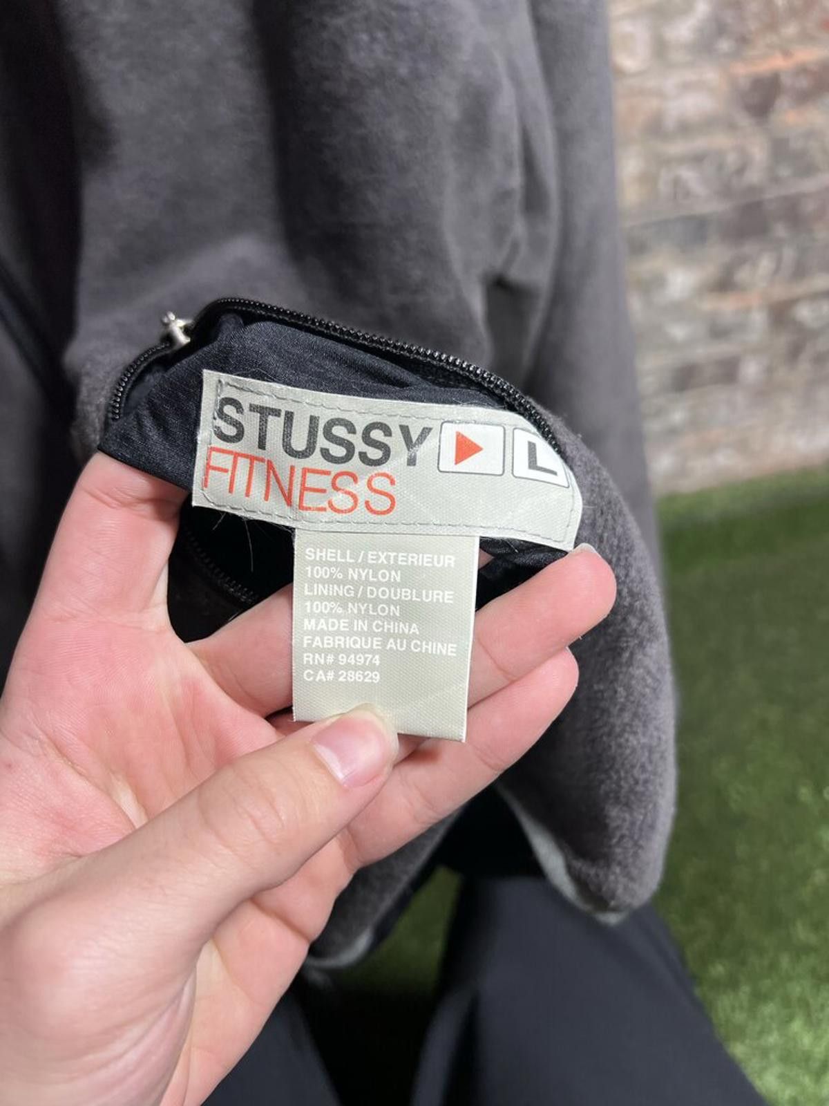 Stussy Stussy Black Reversible Sherpa Jacket Sz. L Size ONE SIZE - 5 Thumbnail