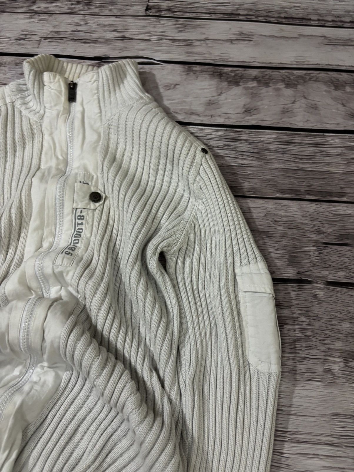 Japanese Brand × Junya Watanabe × Yohji Yamamoto Vintage Streetwear Kapital Style Sweater Zip Hoodie 90s Size US M / EU 48-50 / 2 - 4 Thumbnail