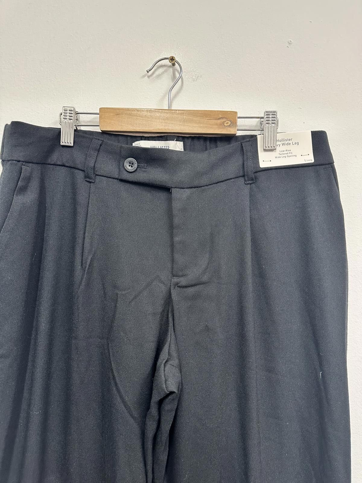 Hollister Hollister Low-Rise Livvy Wide Leg Trousers Size 36" / US 14 / IT 50 - 3 Thumbnail