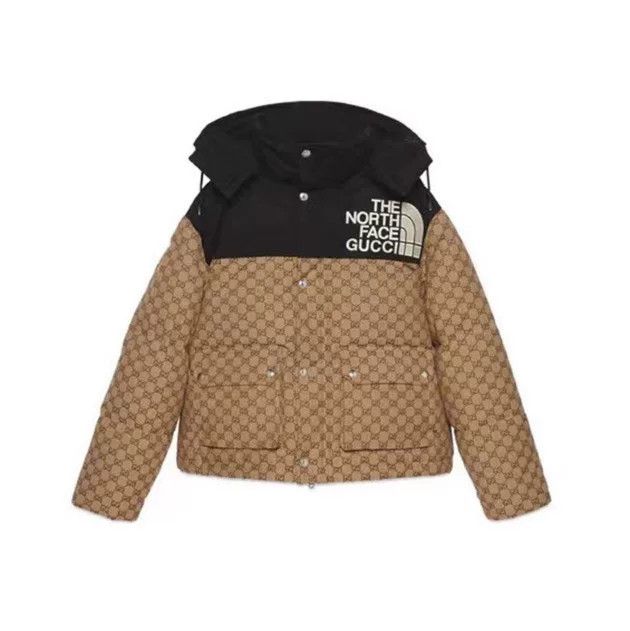 Gucci Gucci x The North Face GG Print Down Jacket Size US XL / EU 56 / 4 - 1 Thumbnail