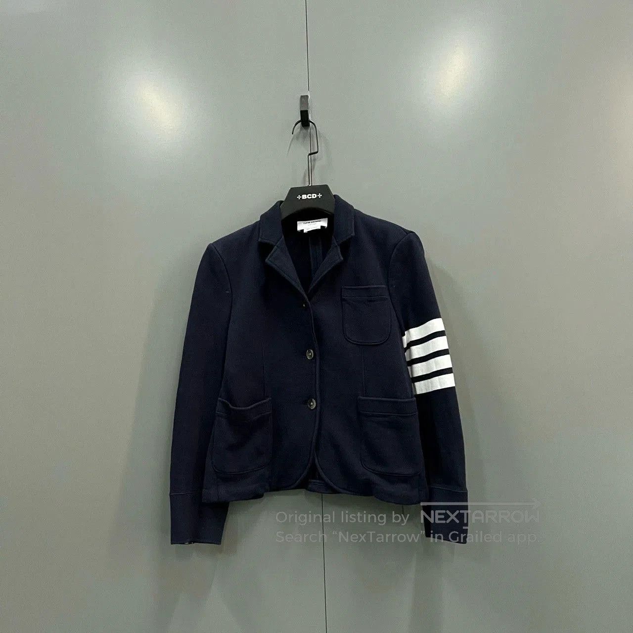 Thom Browne thom browne navy blue striped suit jacket. Size US L / EU 52-54 / 3 - 1 Thumbnail
