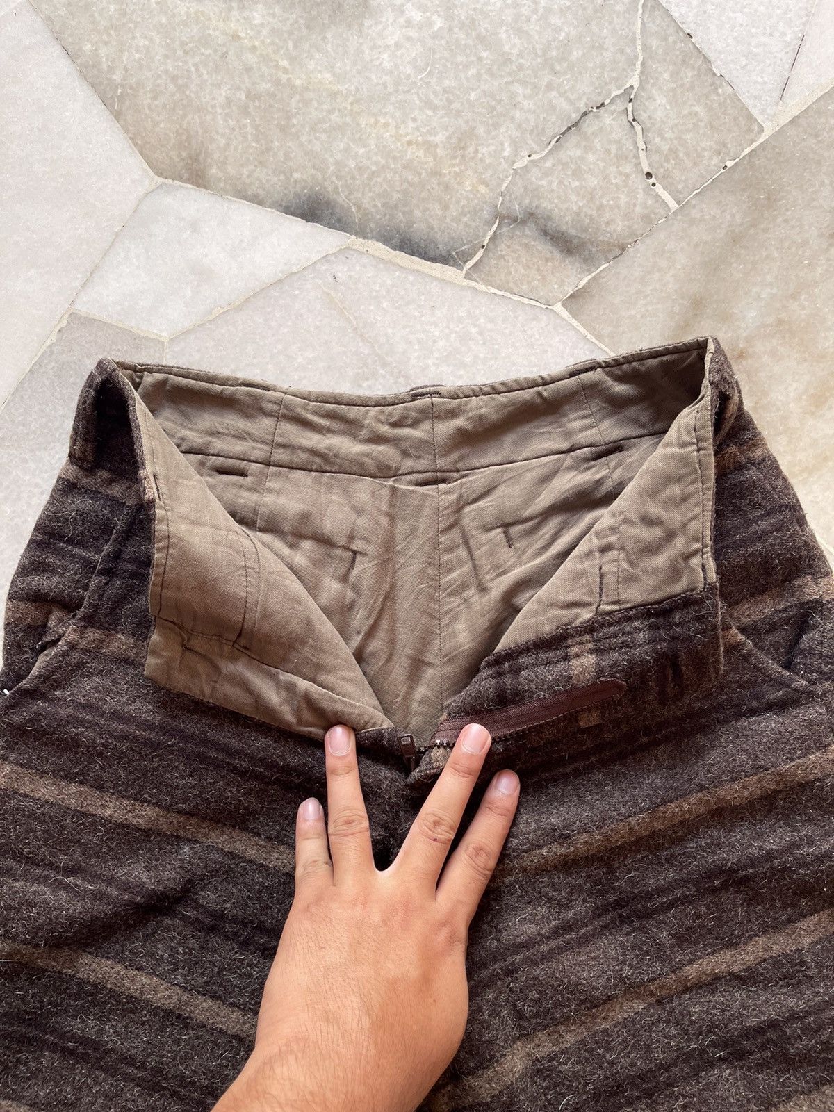 General Research 1997 General Reseach Wool Short Pants Size US 30 / EU 46 - 11 Thumbnail