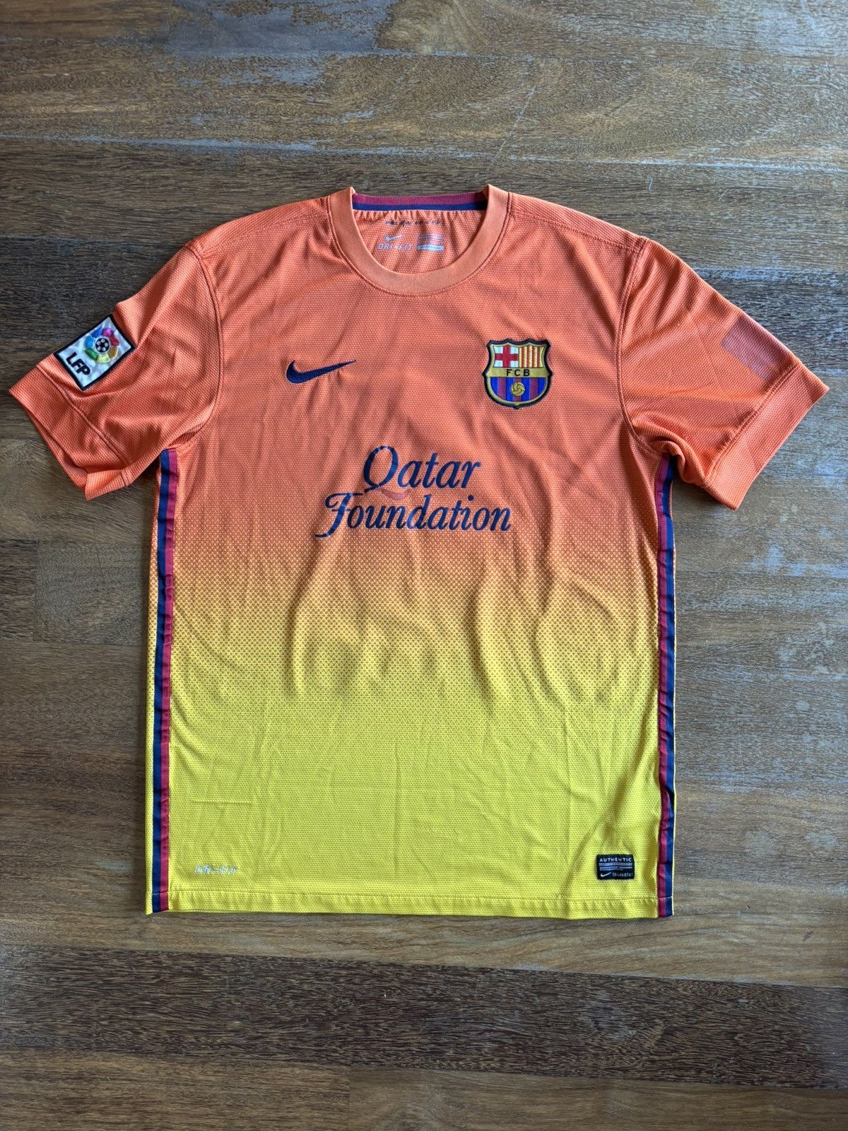 Nike Barcelona 2012/13 Xavi 6 Original Nike Size US M / EU 48-50 / 2 - 2 Thumbnail