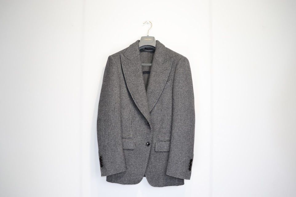 Tom Ford o1rshd1 Atticus Blazer in Grey Size US S / EU 44-46 / 1 - 2 Thumbnail