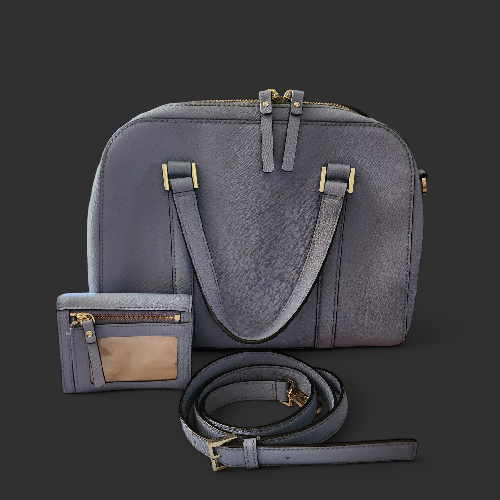 Kate Spade Kate Spade Newbury Lane Felix Satchel in Lavender & wallet Size ONE SIZE - 3 Thumbnail