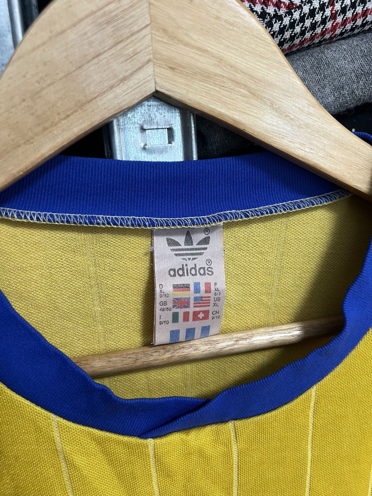 Adidas Vintage Adidas Trefoil Groupama Long Sleeve Jersey Size XL Size US XL / EU 56 / 4 - 6 Thumbnail