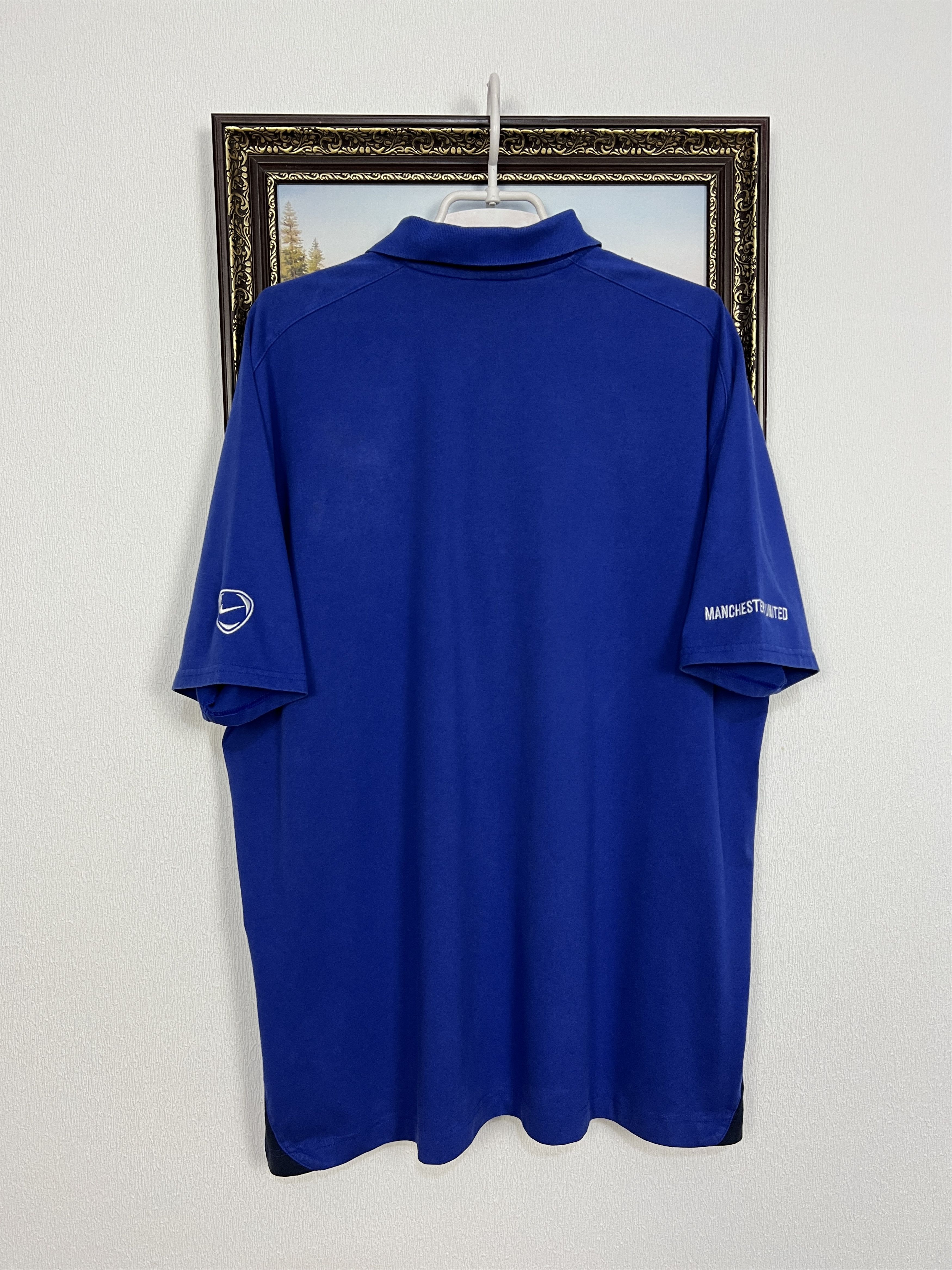 Nike Vintage Manchester United Football Train Polo Shirt Jersey Size US XL / EU 56 / 4 - 9 Thumbnail