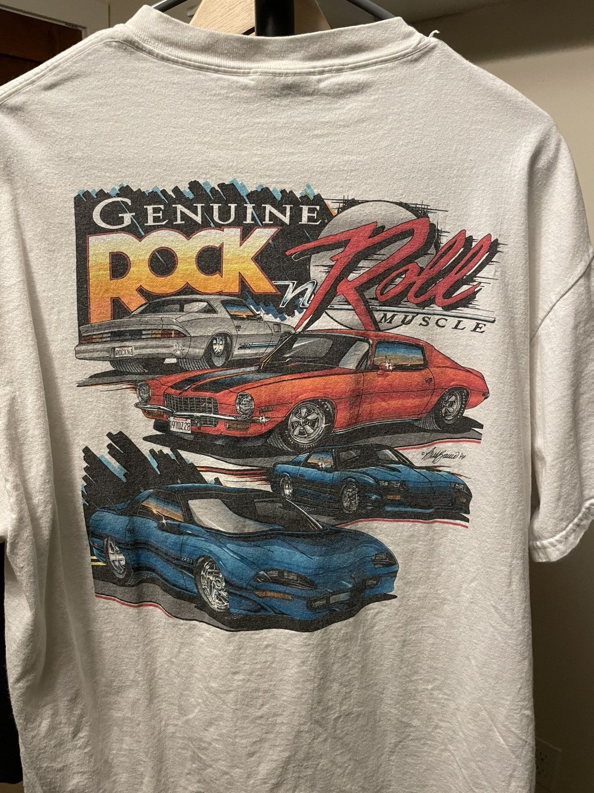 Chevrolet × Vintage Vintage Cali Muscle Chevrolet t shirt Size US L / EU 52-54 / 3 - 4 Thumbnail