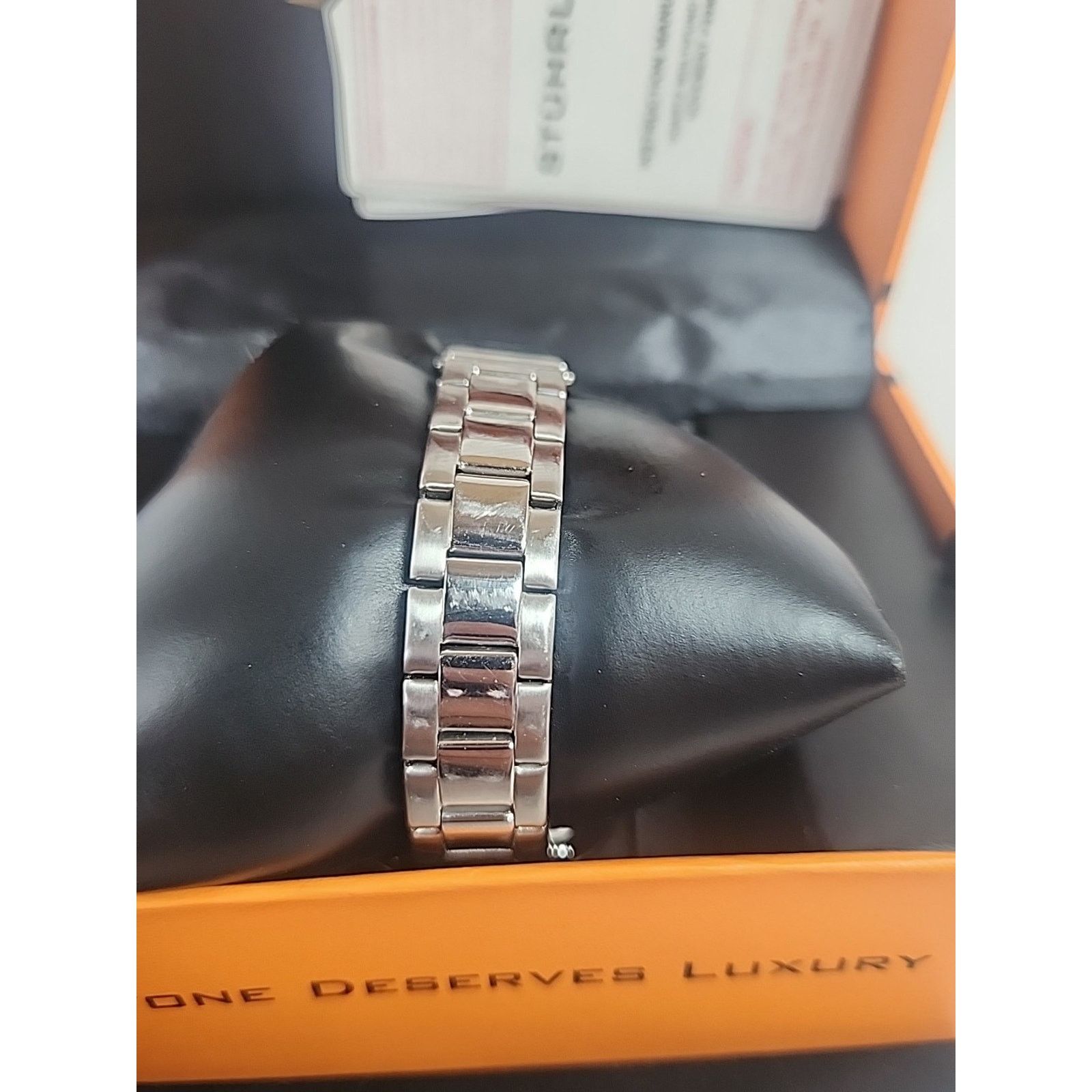Other Stuhrling Original Women's Stainless Crystals Watch 143723 Size ONE SIZE - 7 Thumbnail