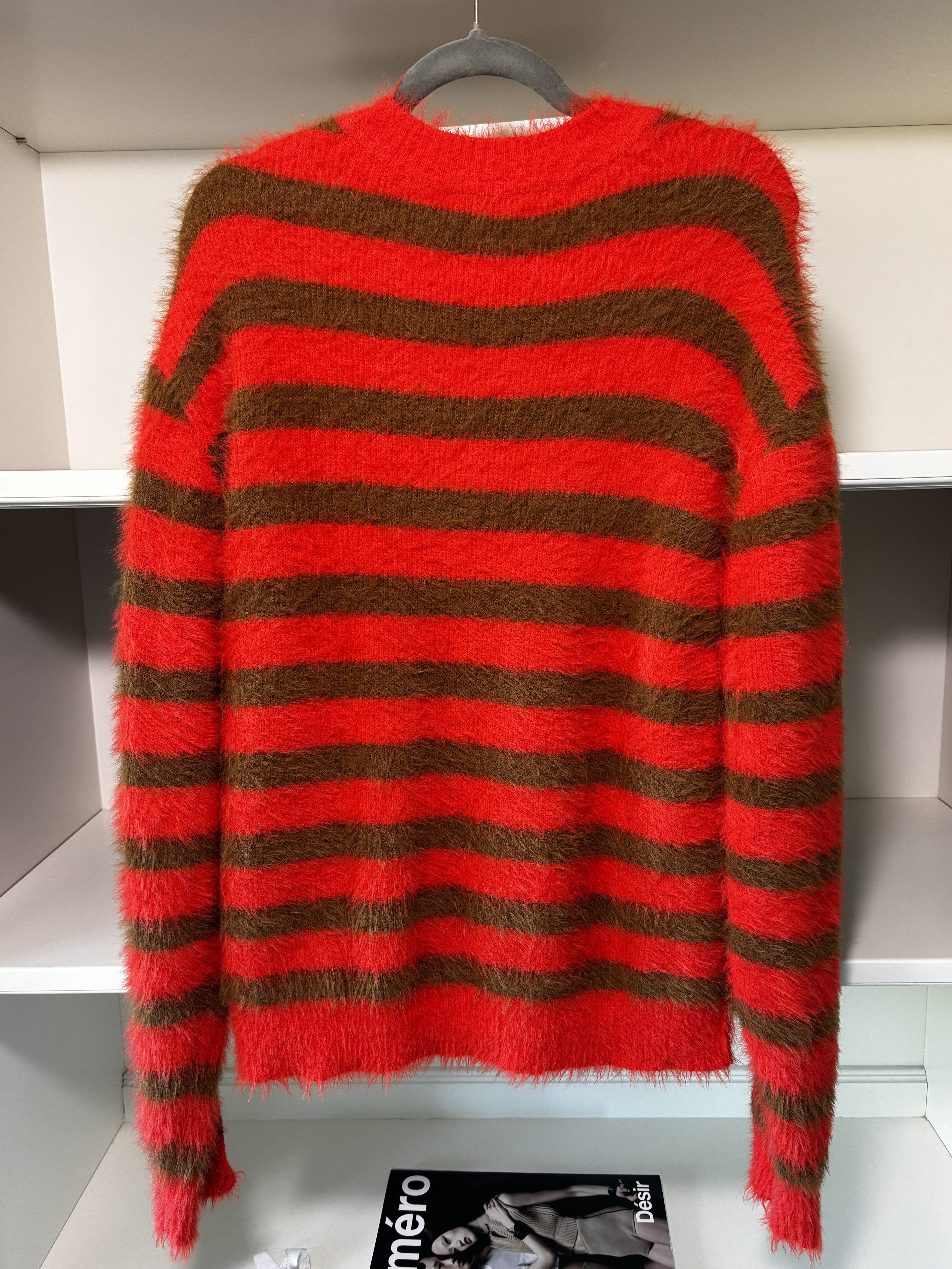 Andersson Bell ANDERSSON BELL ORANGE AND GREEN STRIPED SWEATER Size US M / EU 48-50 / 2 - 2 Thumbnail