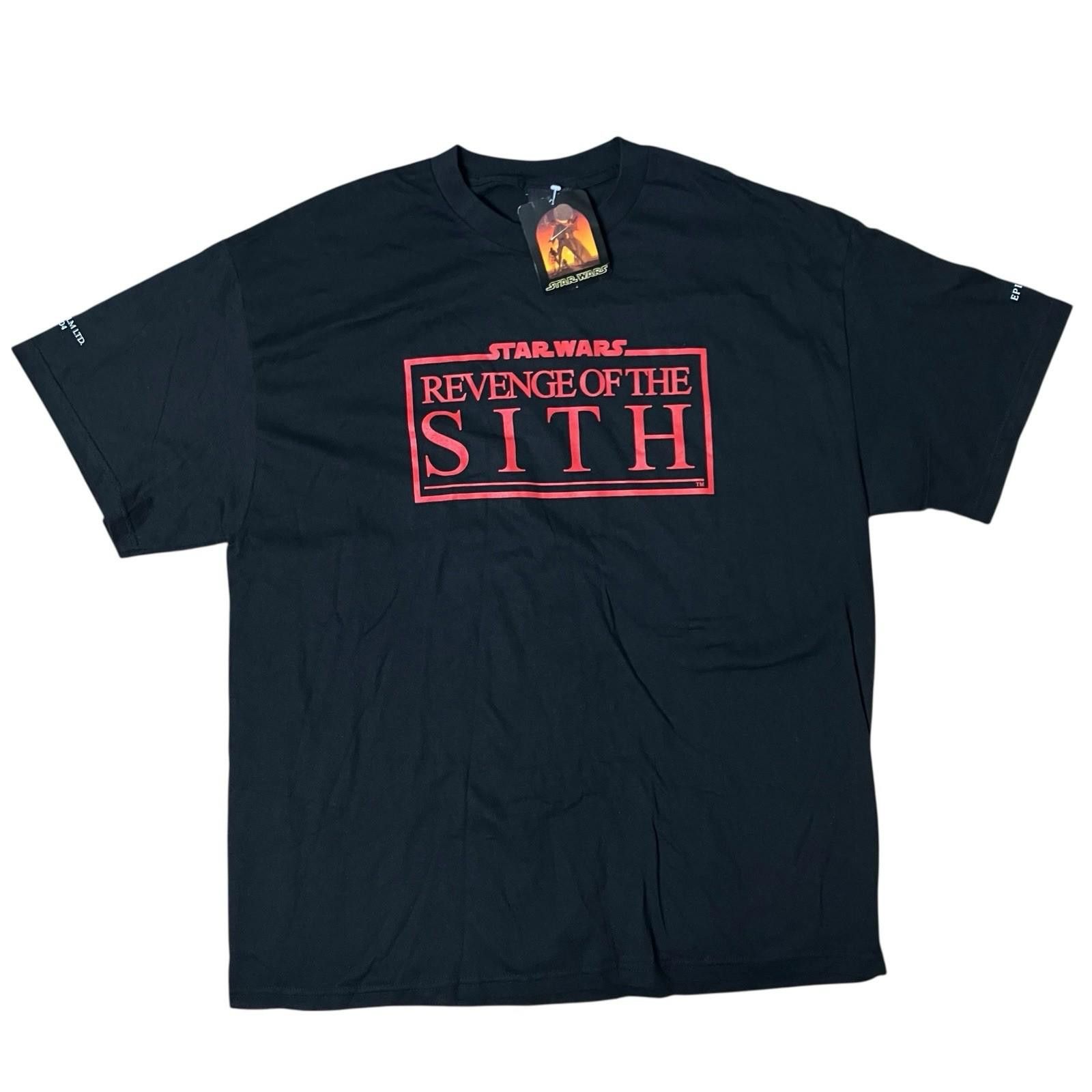 Star Wars Star Wars T-Shirt Mens XL Revenge Of The Sith Promo 2005 VTG Size US XL / EU 56 / 4 - 11 Thumbnail