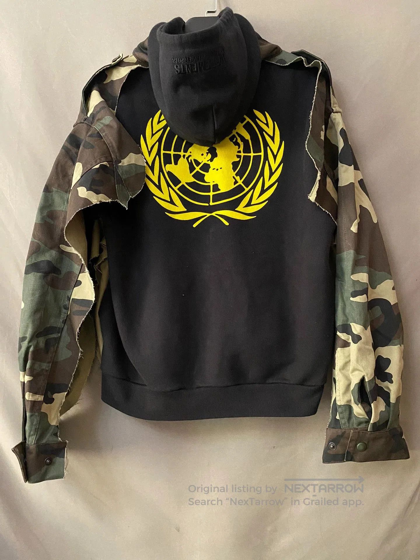 Vetements Vetements Camo Layered Jacket XS . Size US XS / EU 42 / 0 - 1 Thumbnail