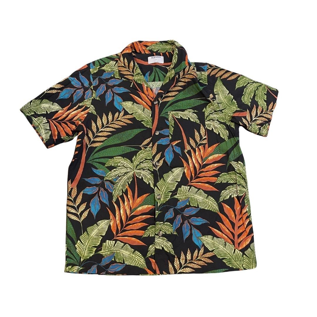 Old Navy Short Sleeve Camp Shirt Tropical Medium Hawaii Beach Resort Size US M / EU 48-50 / 2 - 1 Thumbnail