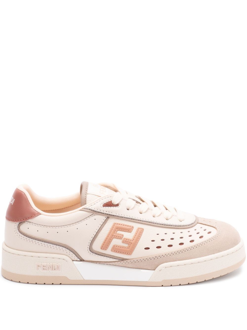 Fendi FENDI MATCH LEATHER SNEAKERS Size US 6 / IT 36 - 1 Thumbnail