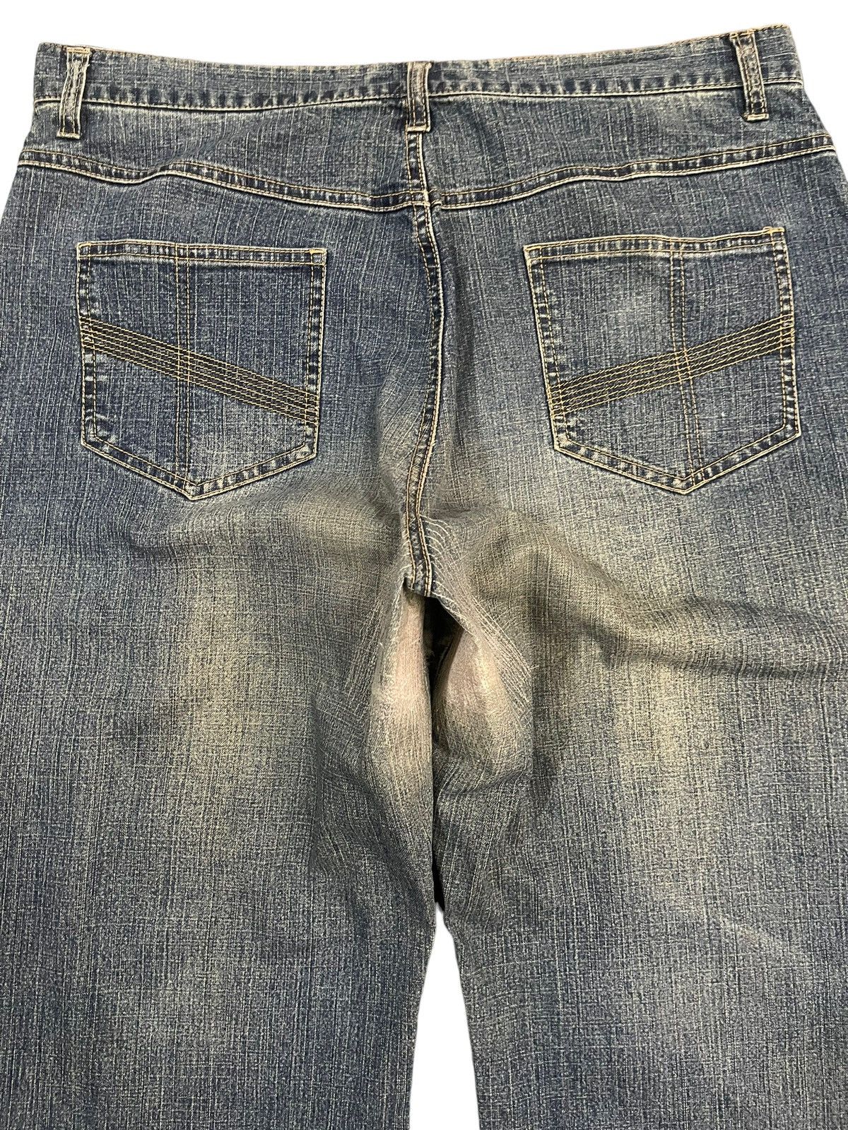 14th Addiction Vintage Japanese Brand Mud Wash Style Baggy Jeans Size US 34 / EU 50 - 4 Thumbnail