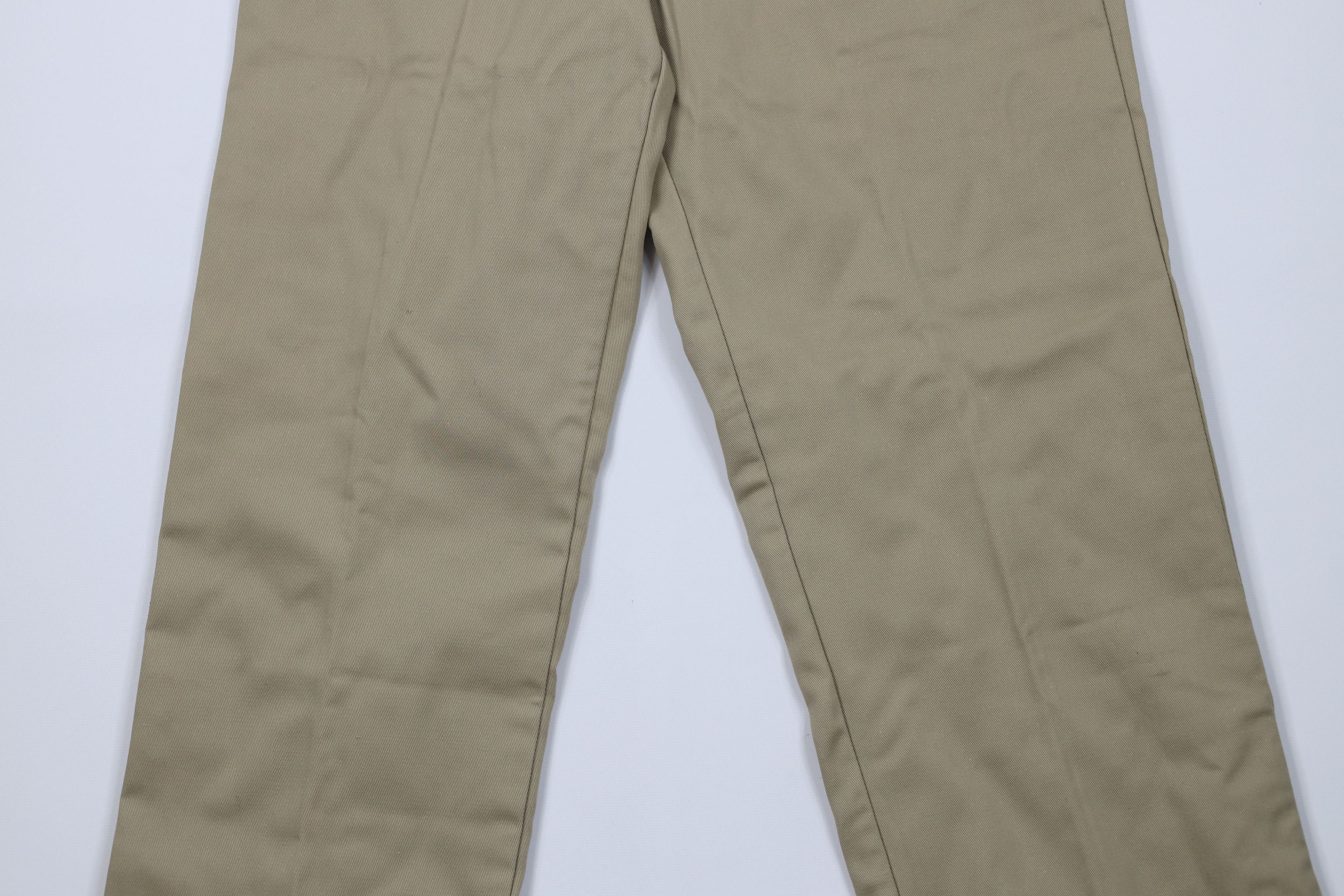 L.L. Bean Vintage 70s LL Bean Cloth Lined Wide Leg Pants Beige USA Size US 30 / EU 46 - 4 Thumbnail