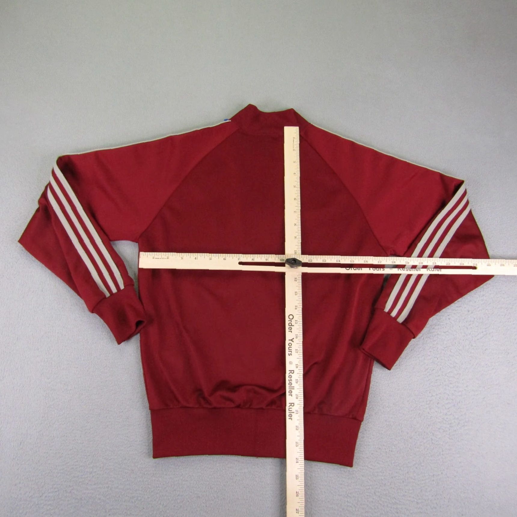 Vintage Vintage Sunbelt ATP Keyrolan Jacket Mens Small Red Track Suit Coat Full Zip 80s Size 36R - 4 Thumbnail