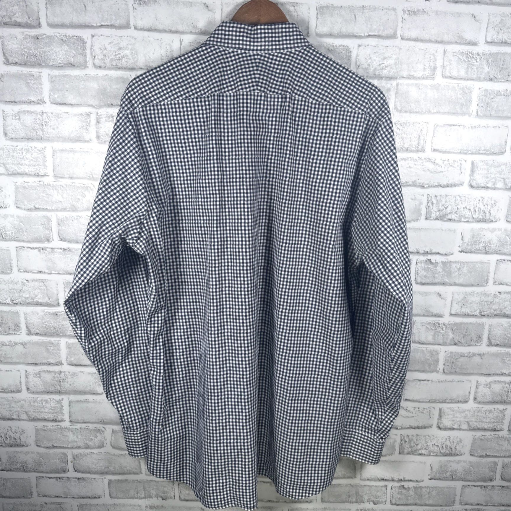 CLOT Proper Cloth Blue Plaid Longsleeve Shirt Mens Size L Pit To Pit 23” Button-Up Regular Sleeve Length Long Sleeve Shirt Size US L / EU 52-54 / 3 - 4 Thumbnail