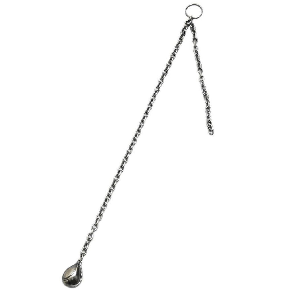 ヨウジヤマモト SILVER950 23MM HAIR RUBBER SILVER950 23MM HAIR RUBBER(FREE SIZE Silver): GOTHIC YOHJI