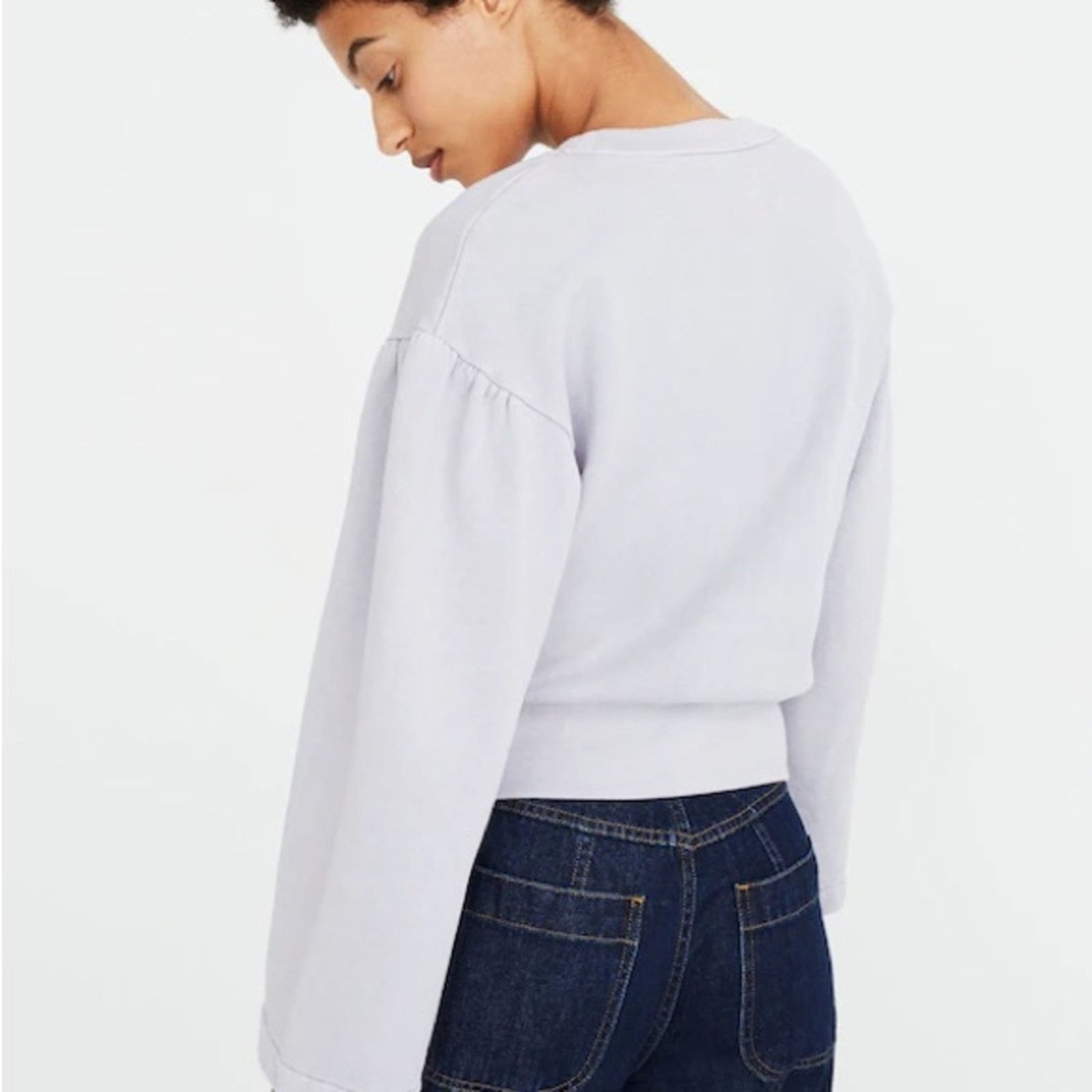 Madewell Madewell x Karen Walker Garment-Dyed Sweatshirt Womens Small Size S / US 4 / IT 40 - 2 Thumbnail
