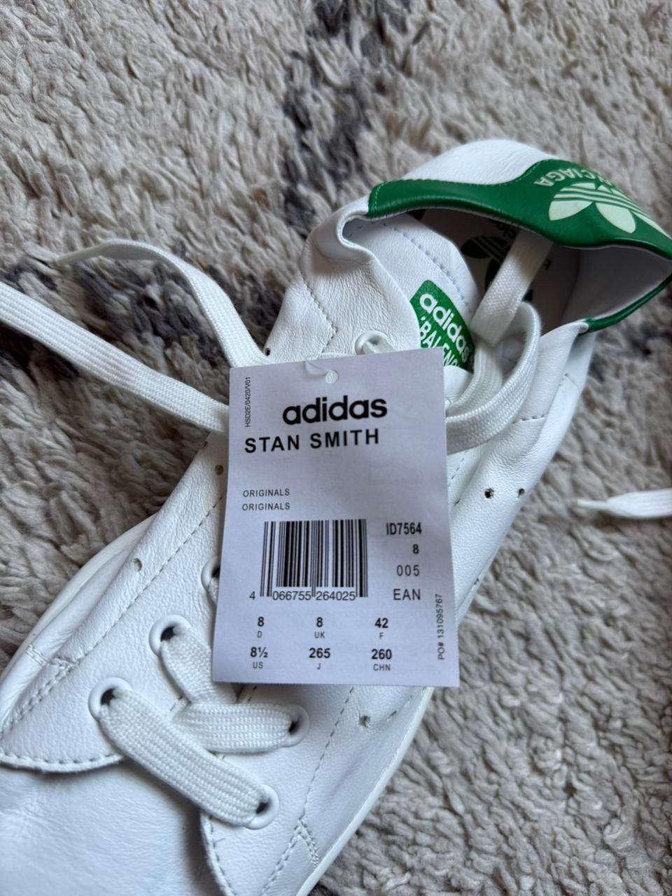 Balenciaga Balenciaga Adidas stan smith green Size US 9 / EU 42 - 9 Thumbnail