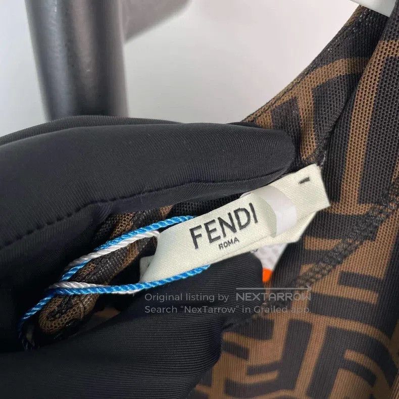 Fendi Fendi Acrylic Knit Dress - Brown Size XS / US 0-2 / IT 36-38 - 7 Thumbnail