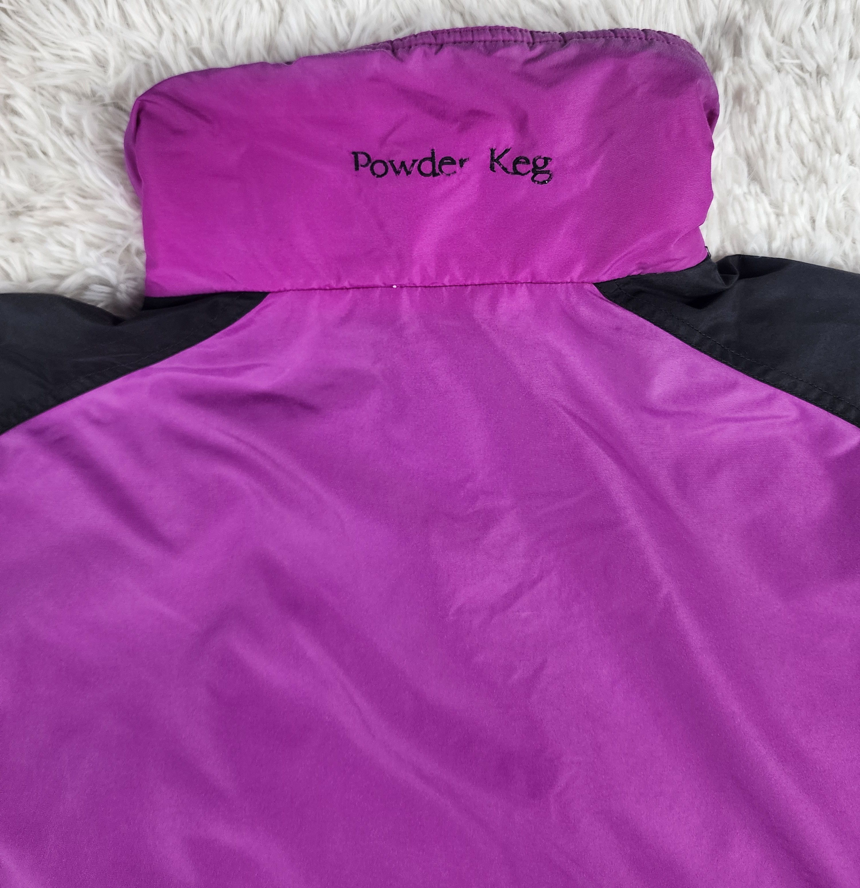 Columbia Vintage Columbia Powder Ked woman windbreaker jacket Size L / US 10 / IT 46 - 11 Thumbnail