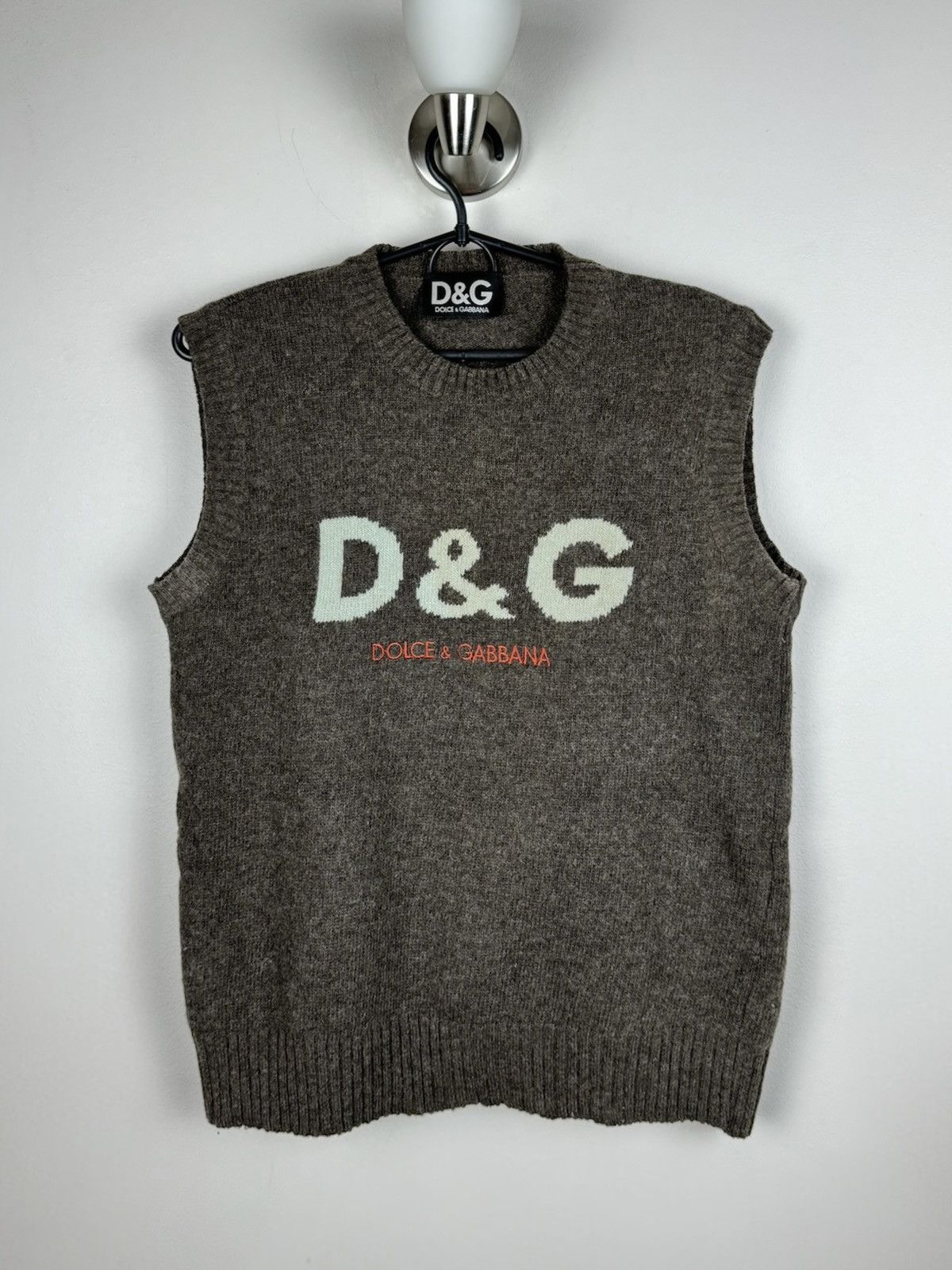 Dolce & Gabbana × Japanese Brand Pretty sweater vest Dolce & Gabbana y2k original luxury item Size M / US 6-8 / IT 42-44 - 1 Thumbnail