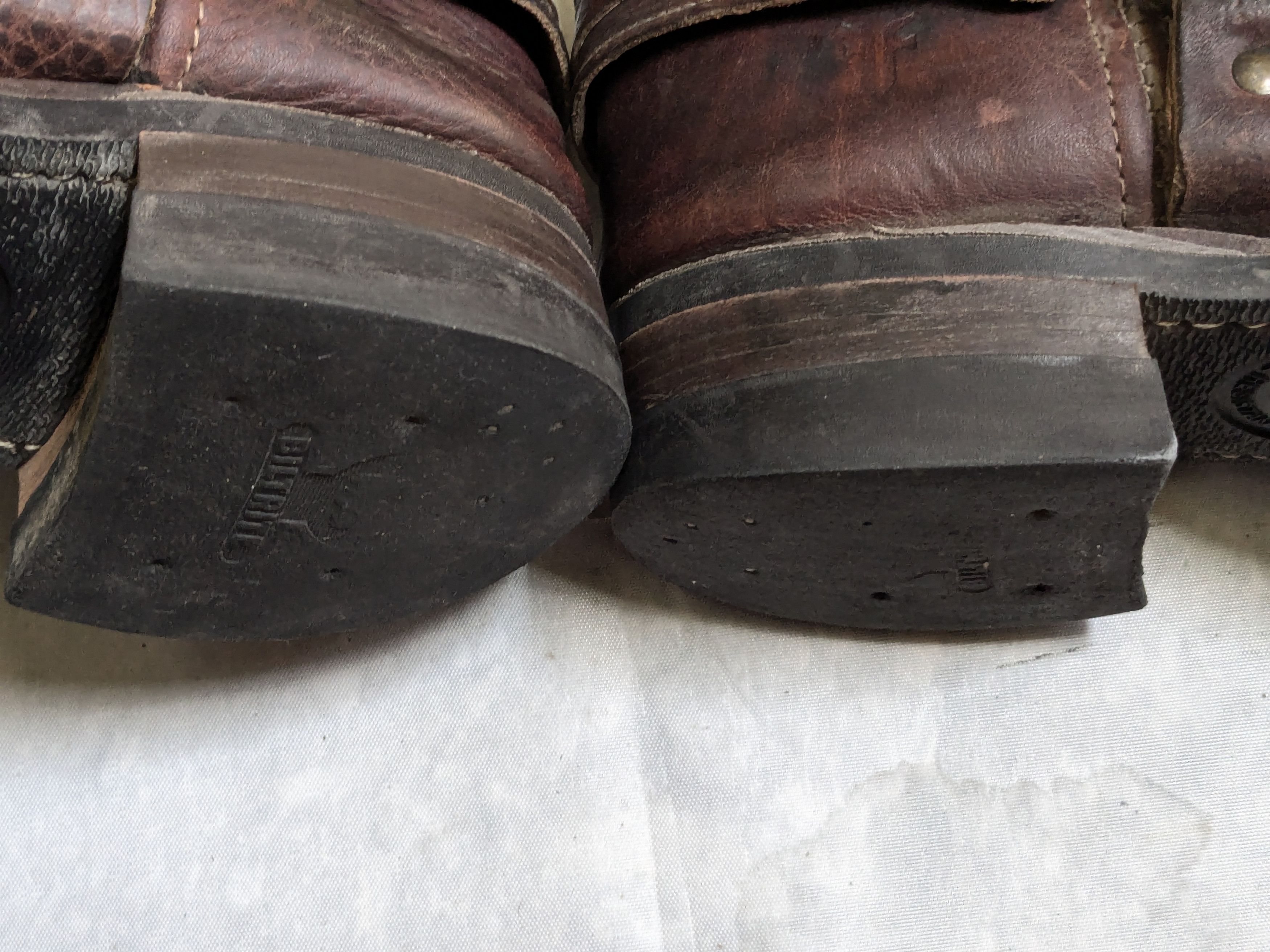 Frye Frye Harness Boots Brown Leather 10 M Buckle Size US 10 / EU 43 - 18 Thumbnail
