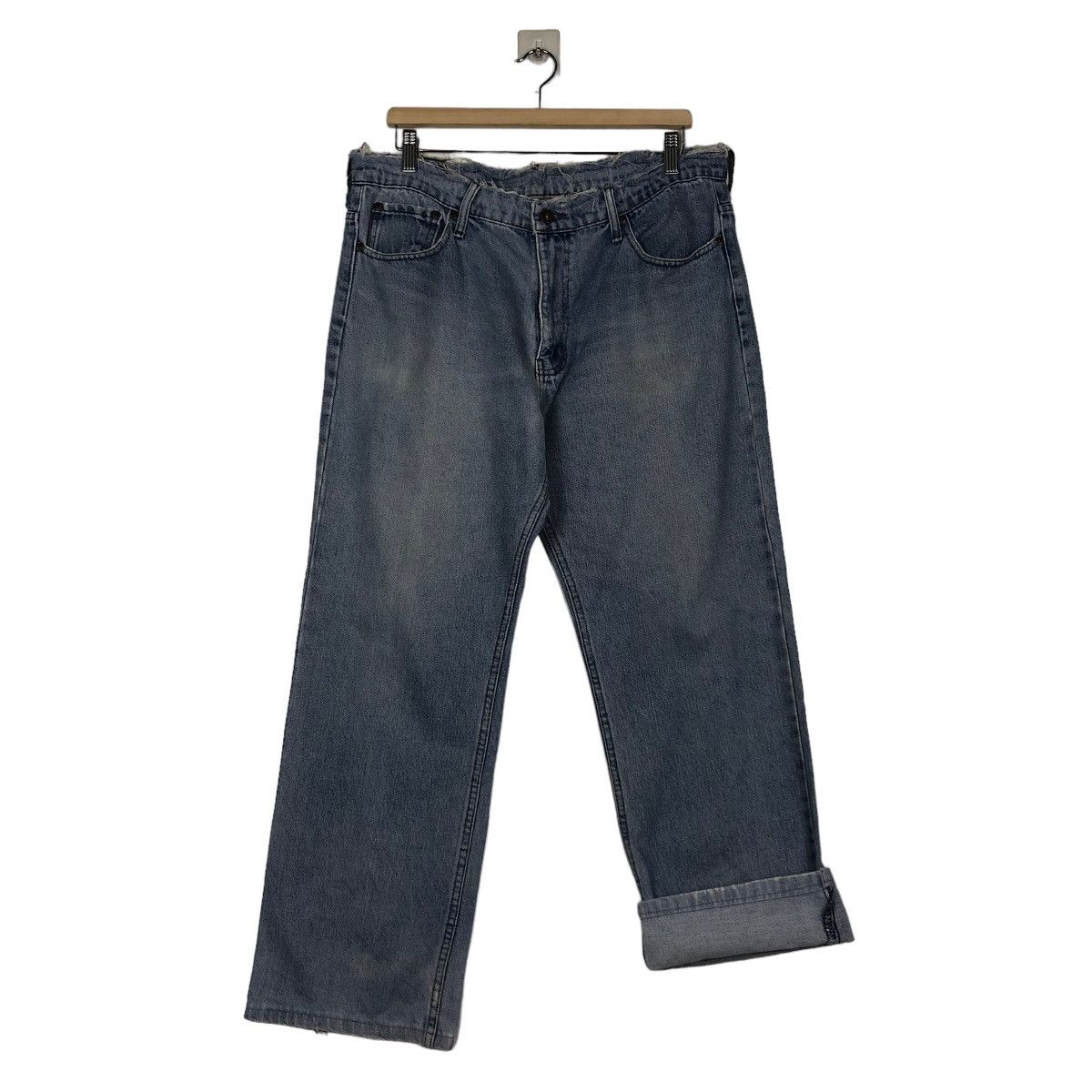 Japanese Brand 🔥VINTAGE DENIM JEANS PADDOCKS JAPAN ISSEY MIYAKE Size US 34 / EU 50 - 13 Thumbnail