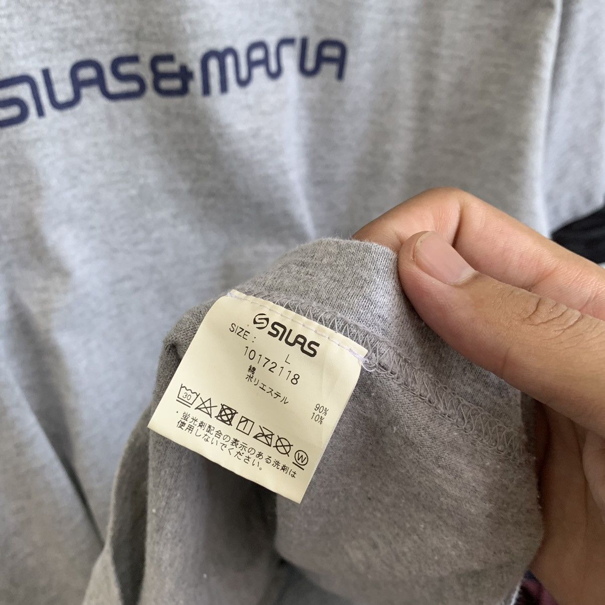 Designer × Japanese Brand × Silas Silas Script Print Tshirt Size US L / EU 52-54 / 3 - 7 Thumbnail