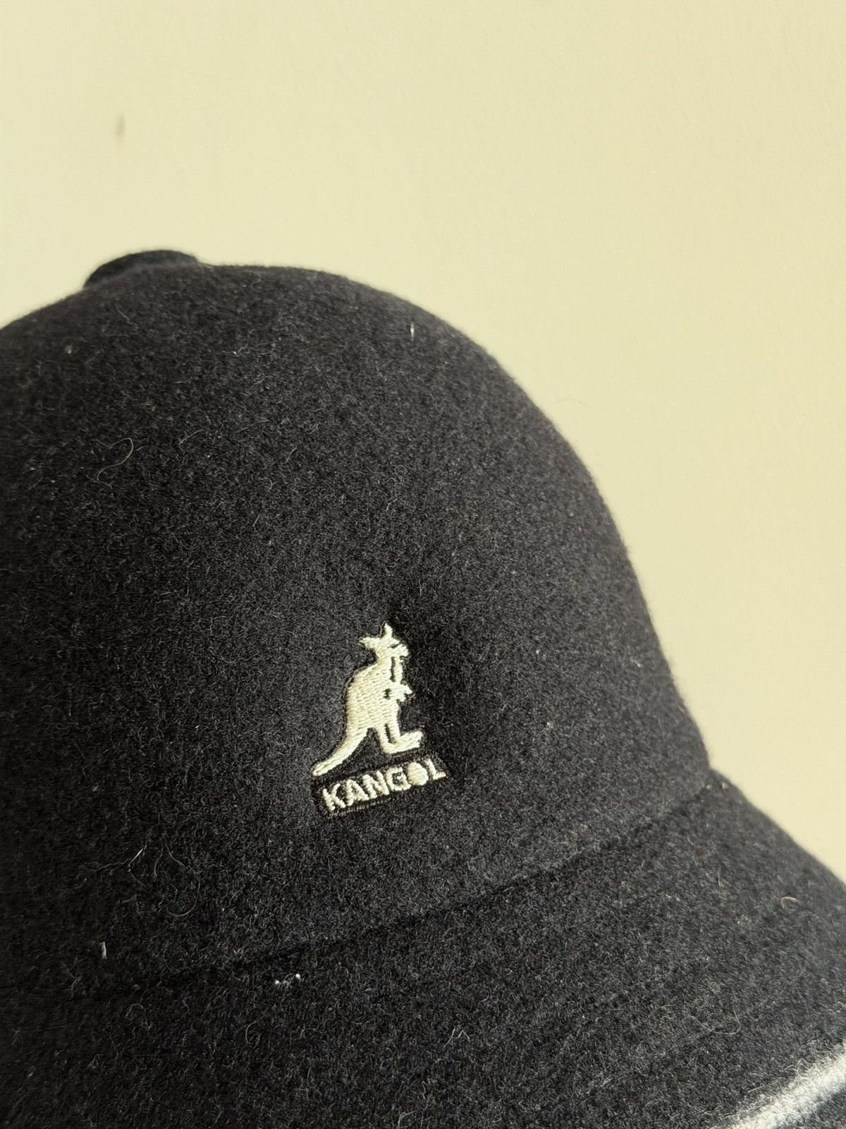 Kangol Vintage Kangol Stripe Casual Wool Bucket Hat Black M Size ONE SIZE - 2 Thumbnail
