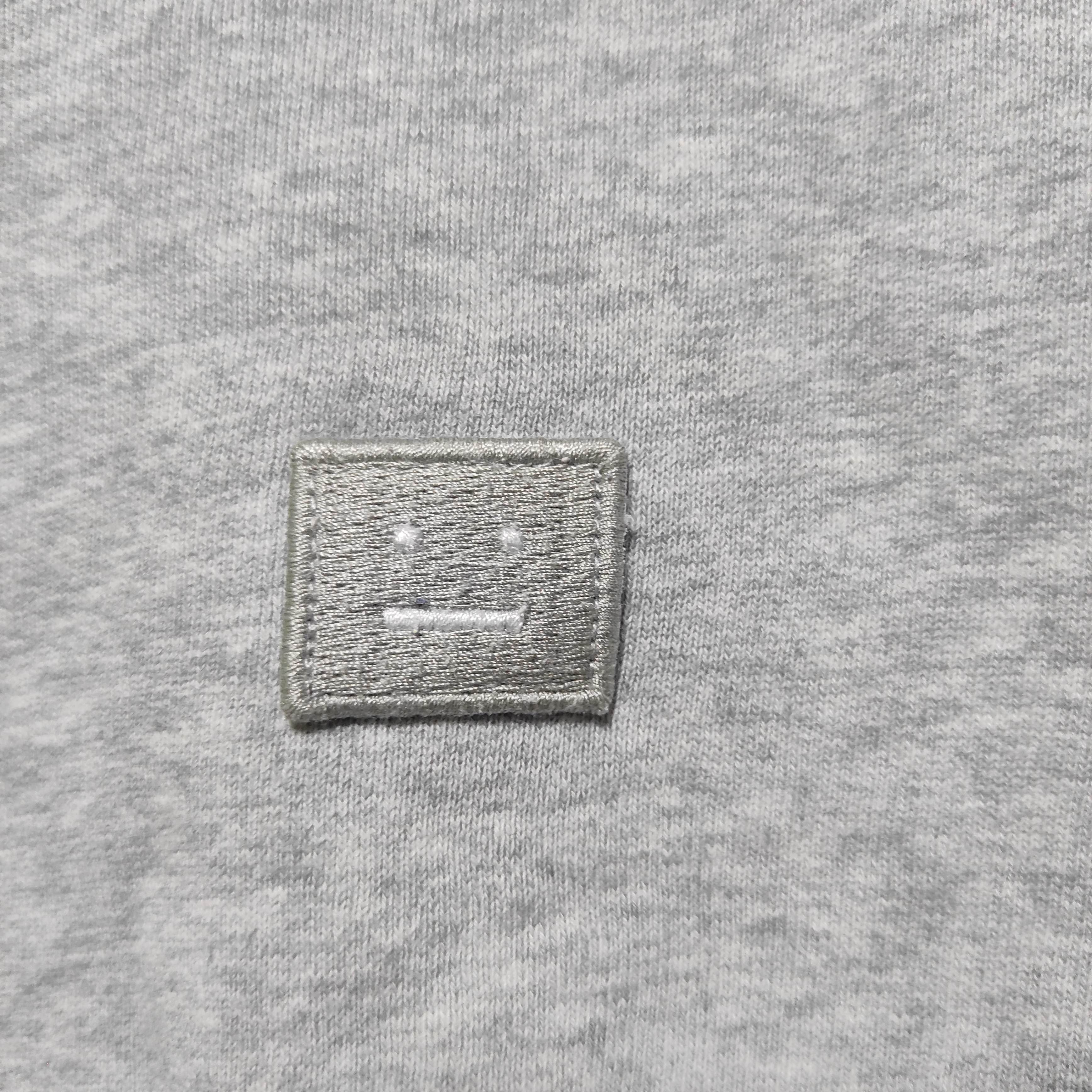 Acne Studios Acne Studio Gray Sweatshirt Face Motif Size US XS / EU 42 / 0 - 3 Thumbnail