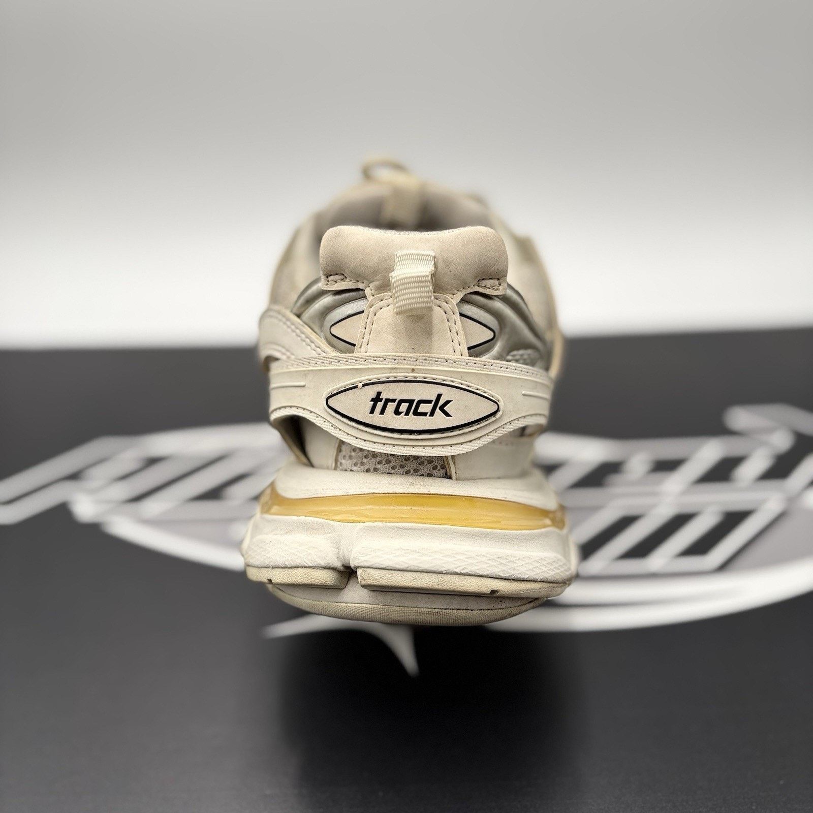 Balenciaga Balenciaga Track Sneaker ' Crème White ' | GOOD CONDITION Size US 9 / EU 42 - 3 Thumbnail