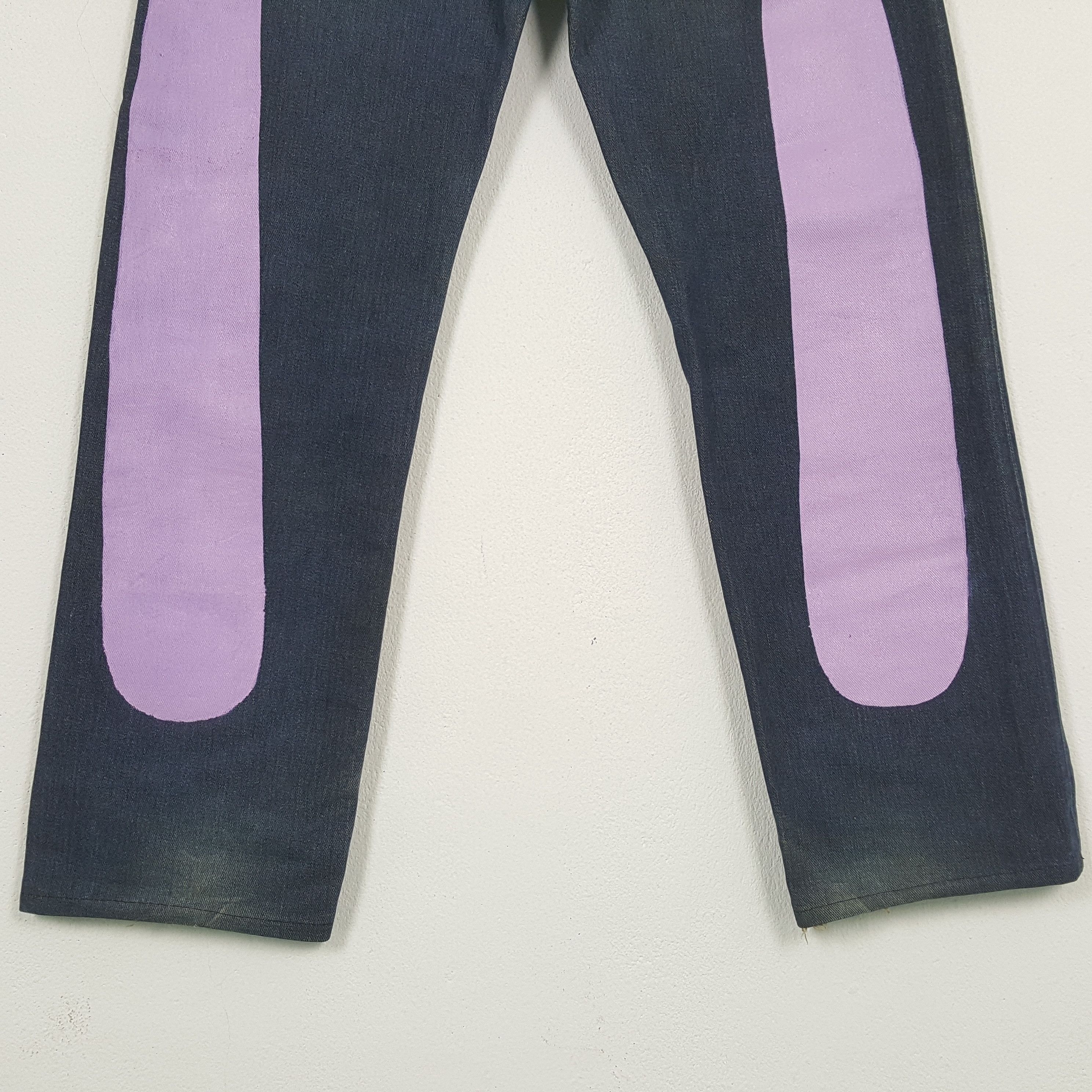 Japanese Brand Evis Japanese Brand Streetwear Custom Daicock Jeans Size US 26 / EU 42 - 3 Thumbnail