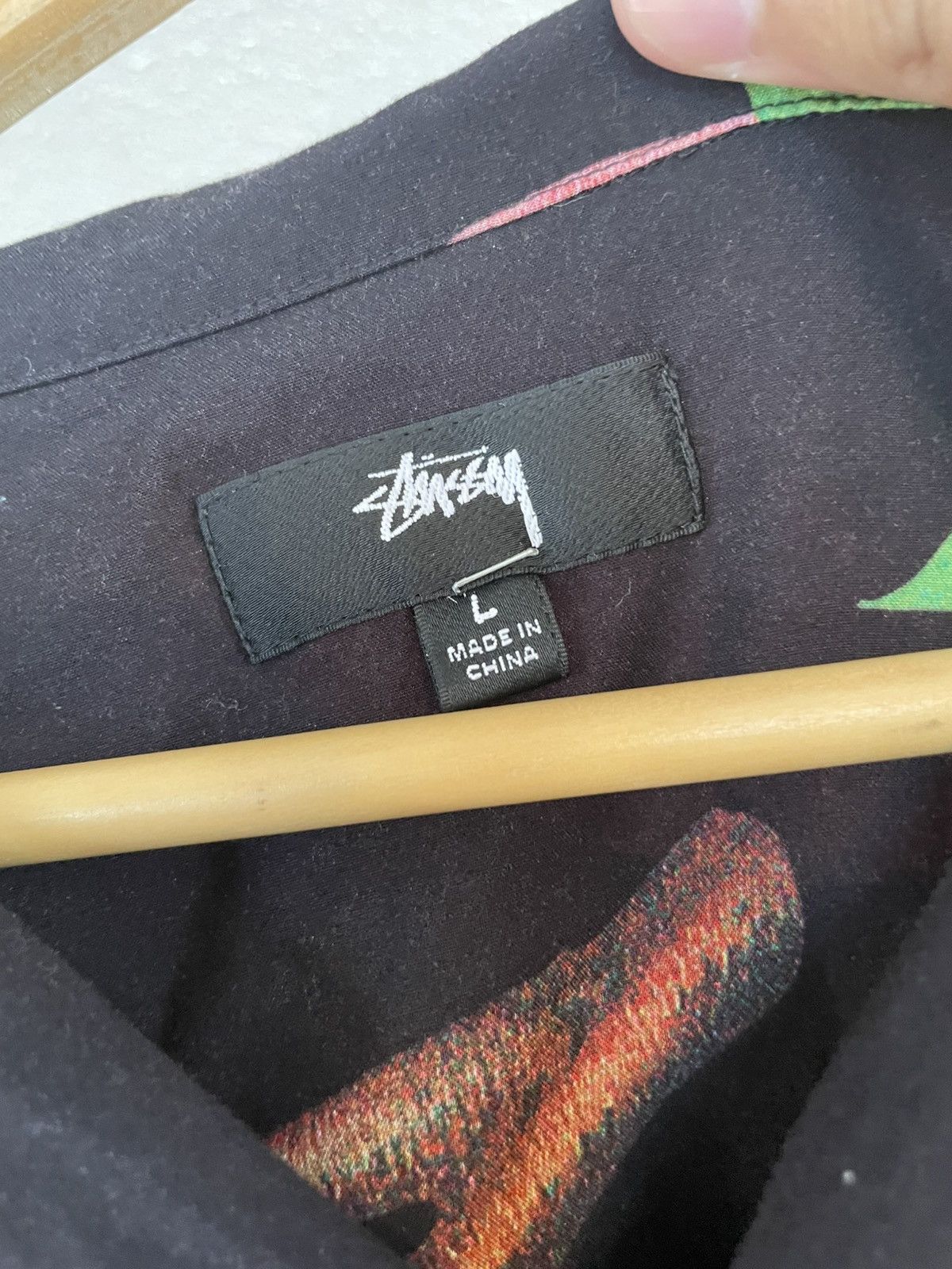 Stussy Stussy Peaches Rayon Button Up Shirt Size US L / EU 52-54 / 3 - 3 Thumbnail