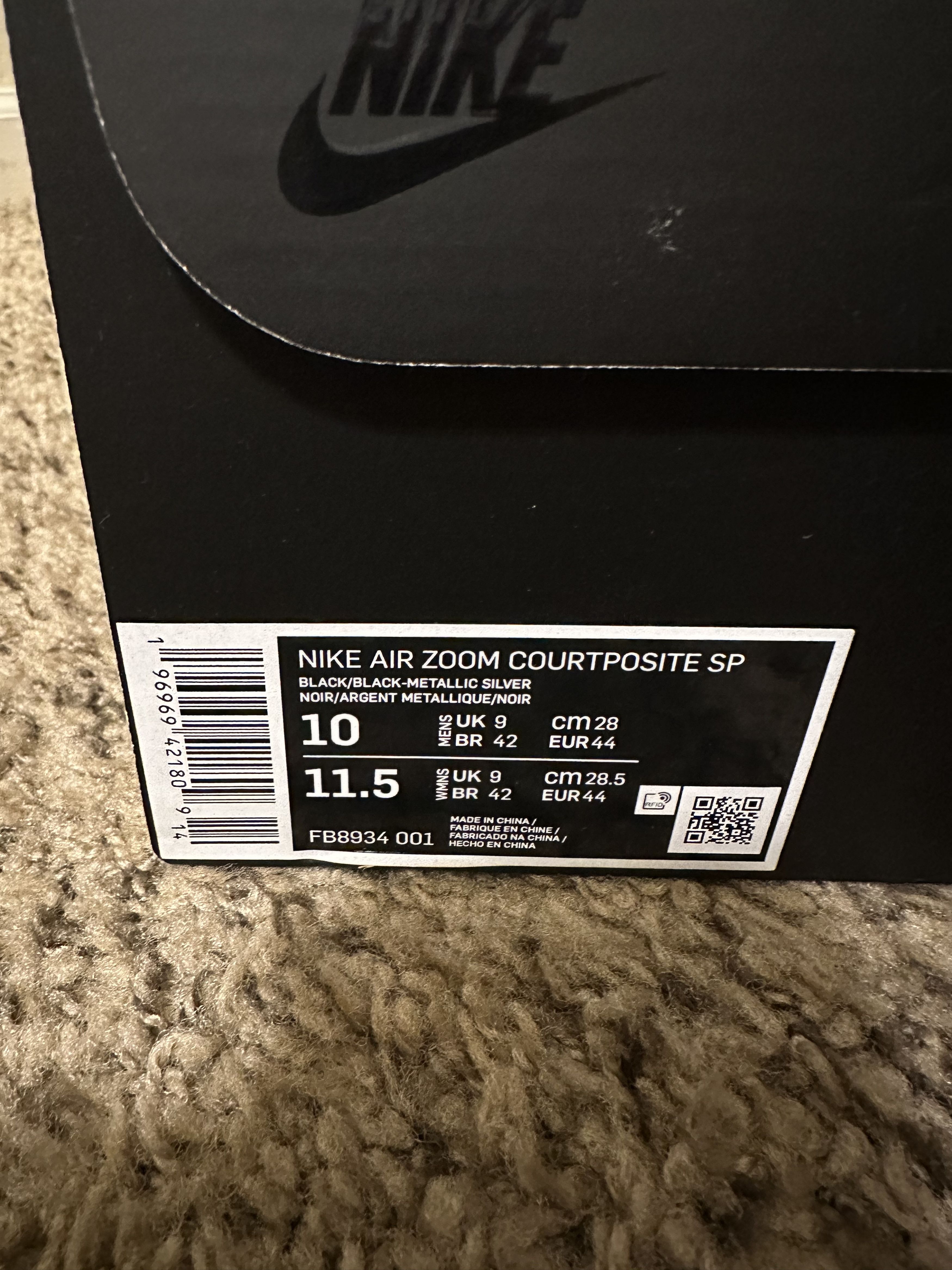 Supreme Supreme Nike Air Zoom Courtposite SP Size US 10 / EU 43 - 3 Thumbnail