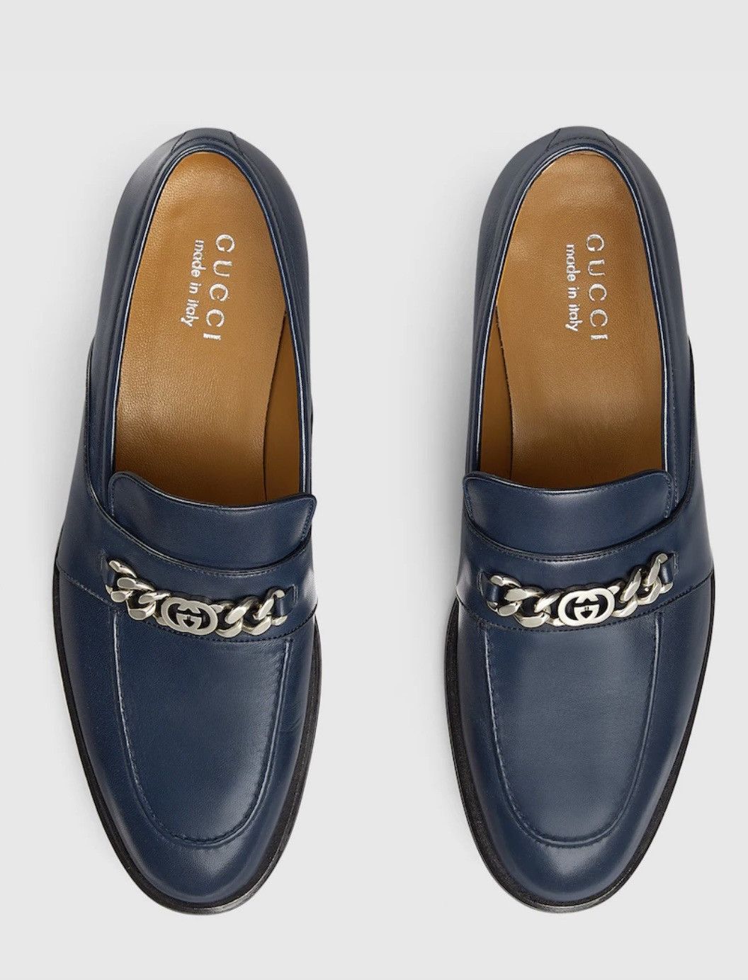 Gucci Gucci Interlocking G Loafer Shoes Size US 10 / EU 43 - 1 Thumbnail