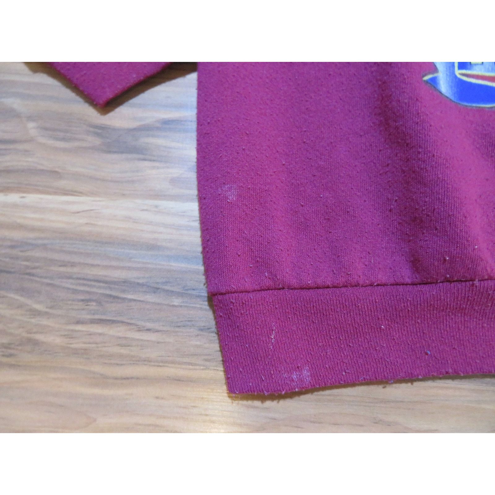 Other Freedom Glory Eagle Flag Sweatshirt Maroon Sz L 1990s Size US L / EU 52-54 / 3 - 5 Thumbnail