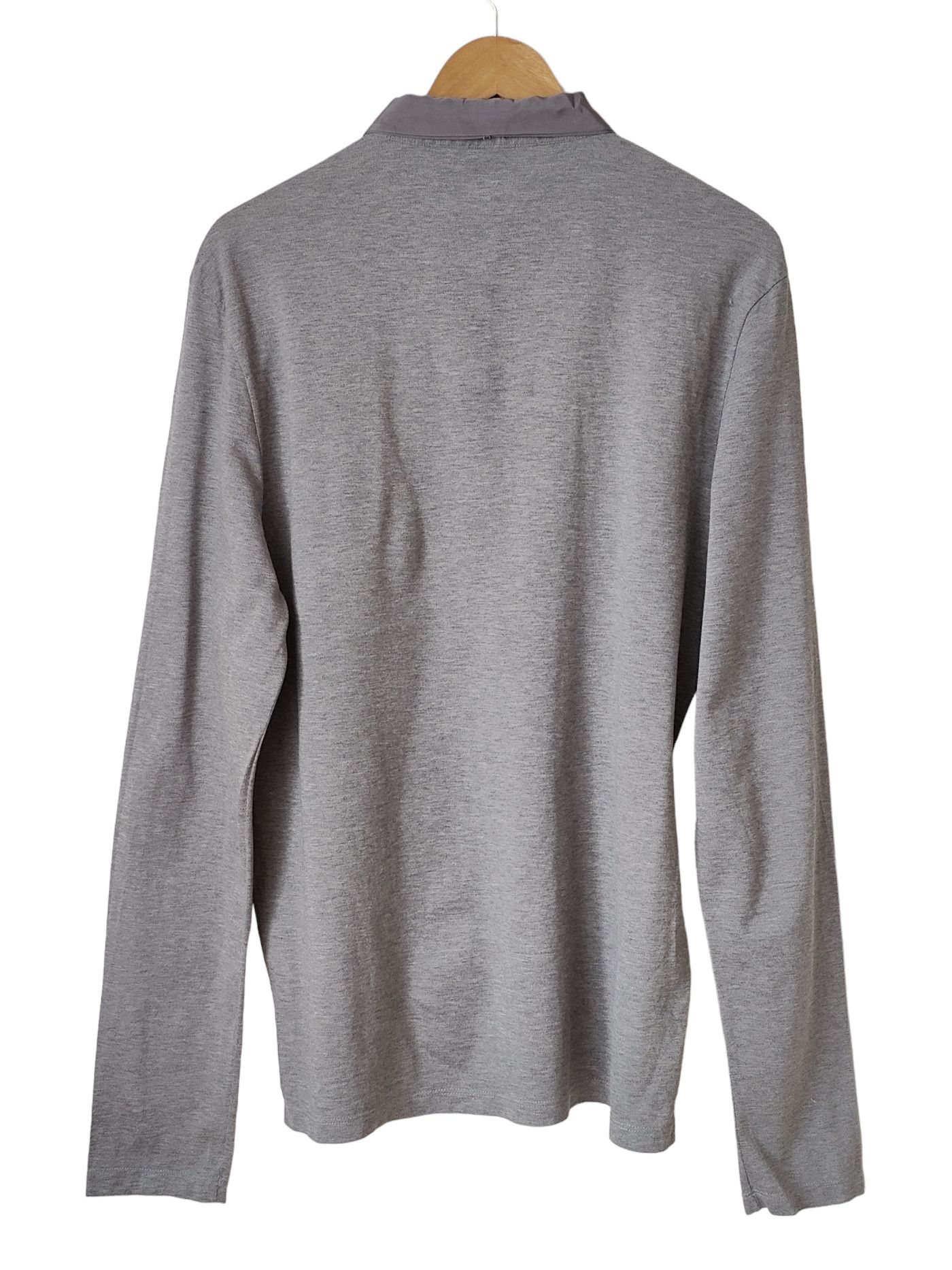 Lanvin Lanvin Essentials Rare Italy Longsleeve Polo Size US L / EU 52-54 / 3 - 2 Thumbnail