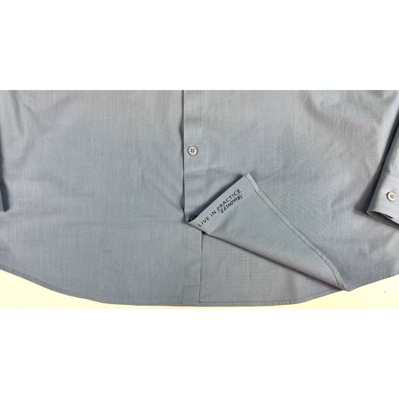 Lululemon VINTAGE Lululemon Commission Long Sleeve Shirt XL Blue Men’s Button-Up Shirt Size US XL / EU 56 / 4 - 6 Thumbnail