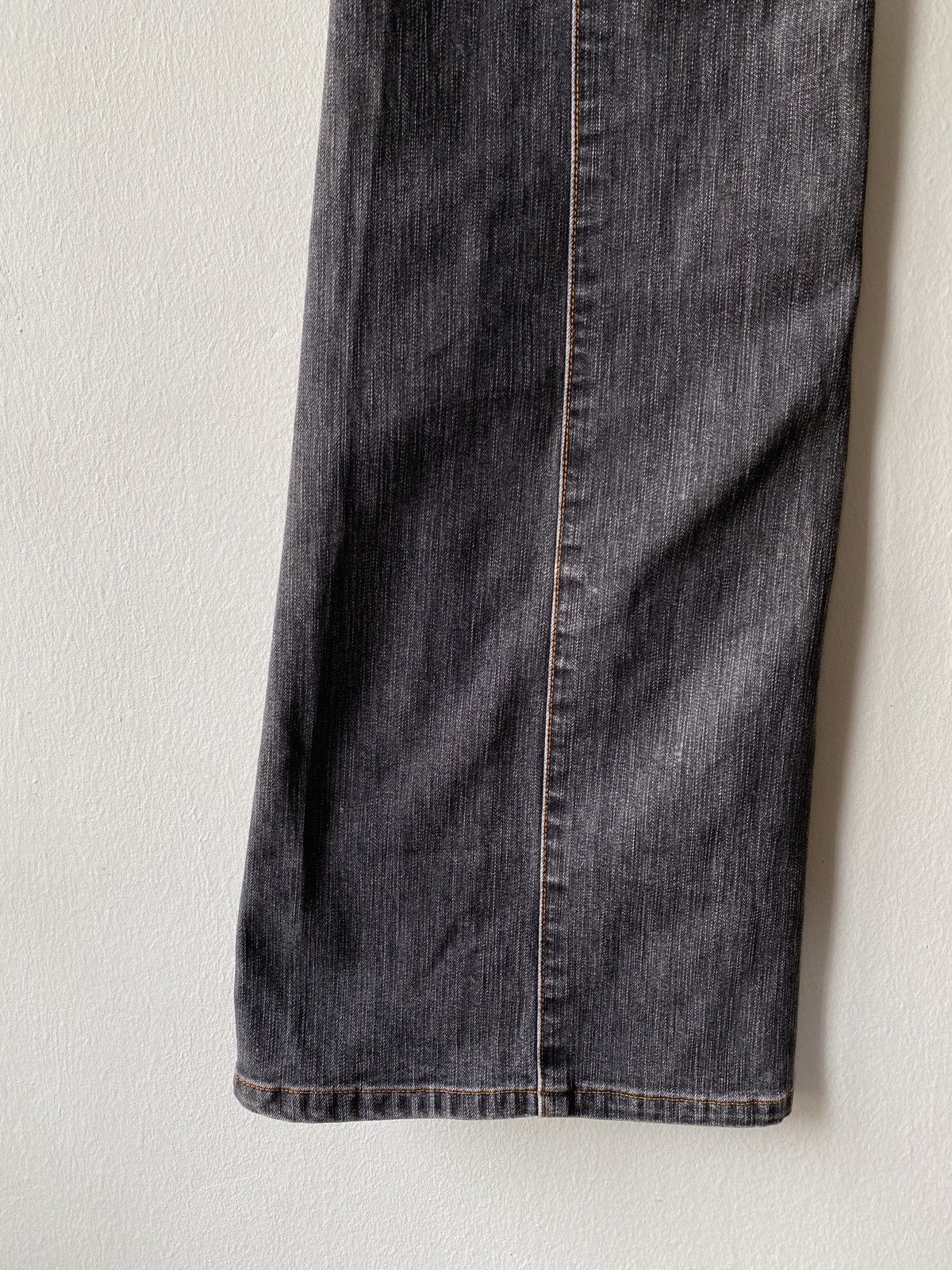 If Six Was Nine × Japanese Brand × Tornado Mart Japanese Brand Carouge Excellent Spiral Cut Flare Denim Size US 27 - 9 Thumbnail