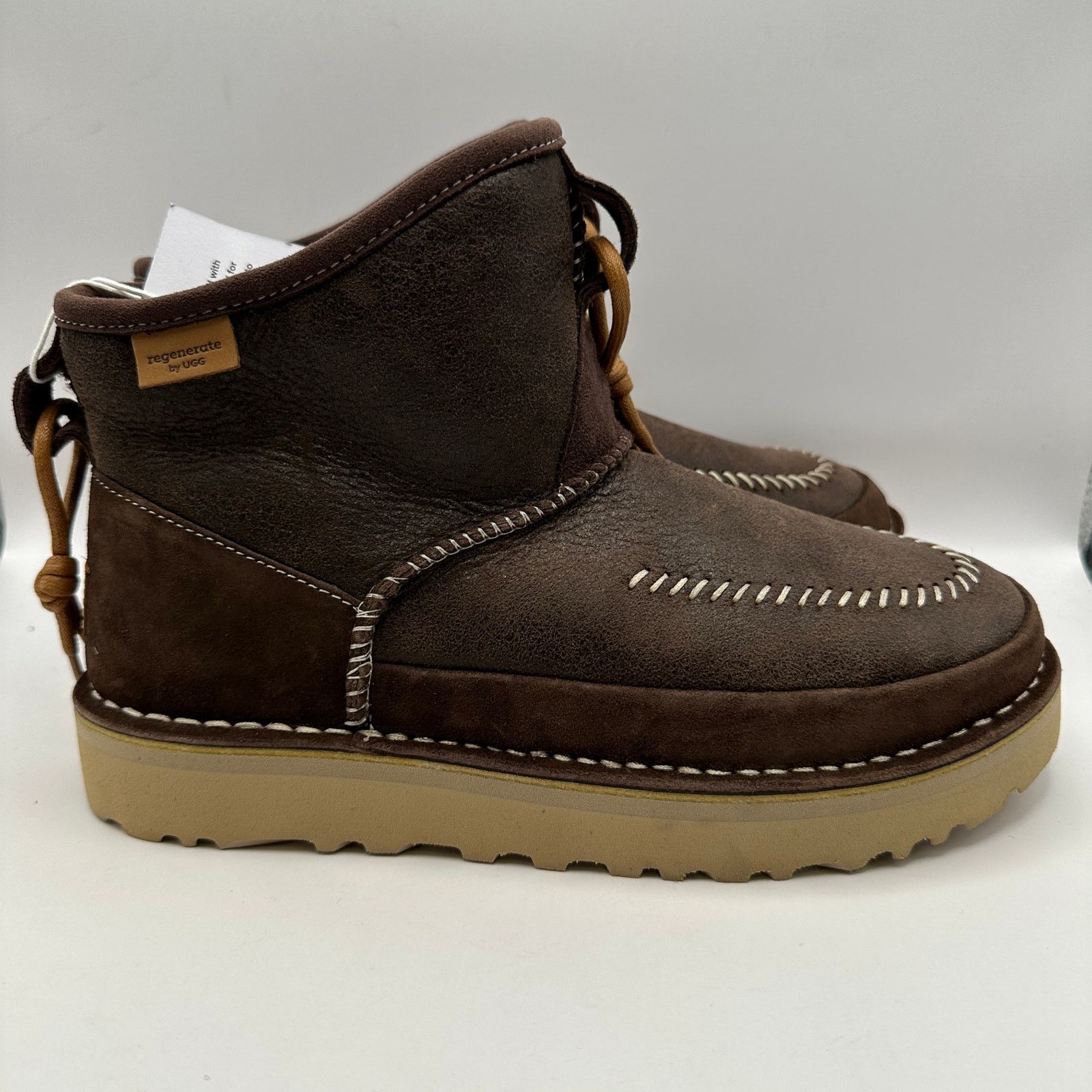 Ugg UGG Women's 5 Campfire Crafted Regenerate Suede Brown Size US 5 / IT 35 - 4 Thumbnail