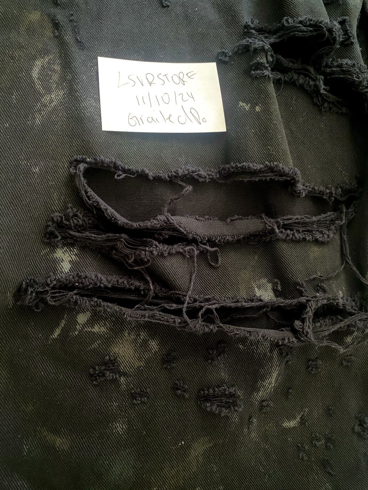 Balenciaga Balenciaga Super Destroyed Baggy Mud Jeans S Size US 30 / EU 46 - 7 Thumbnail