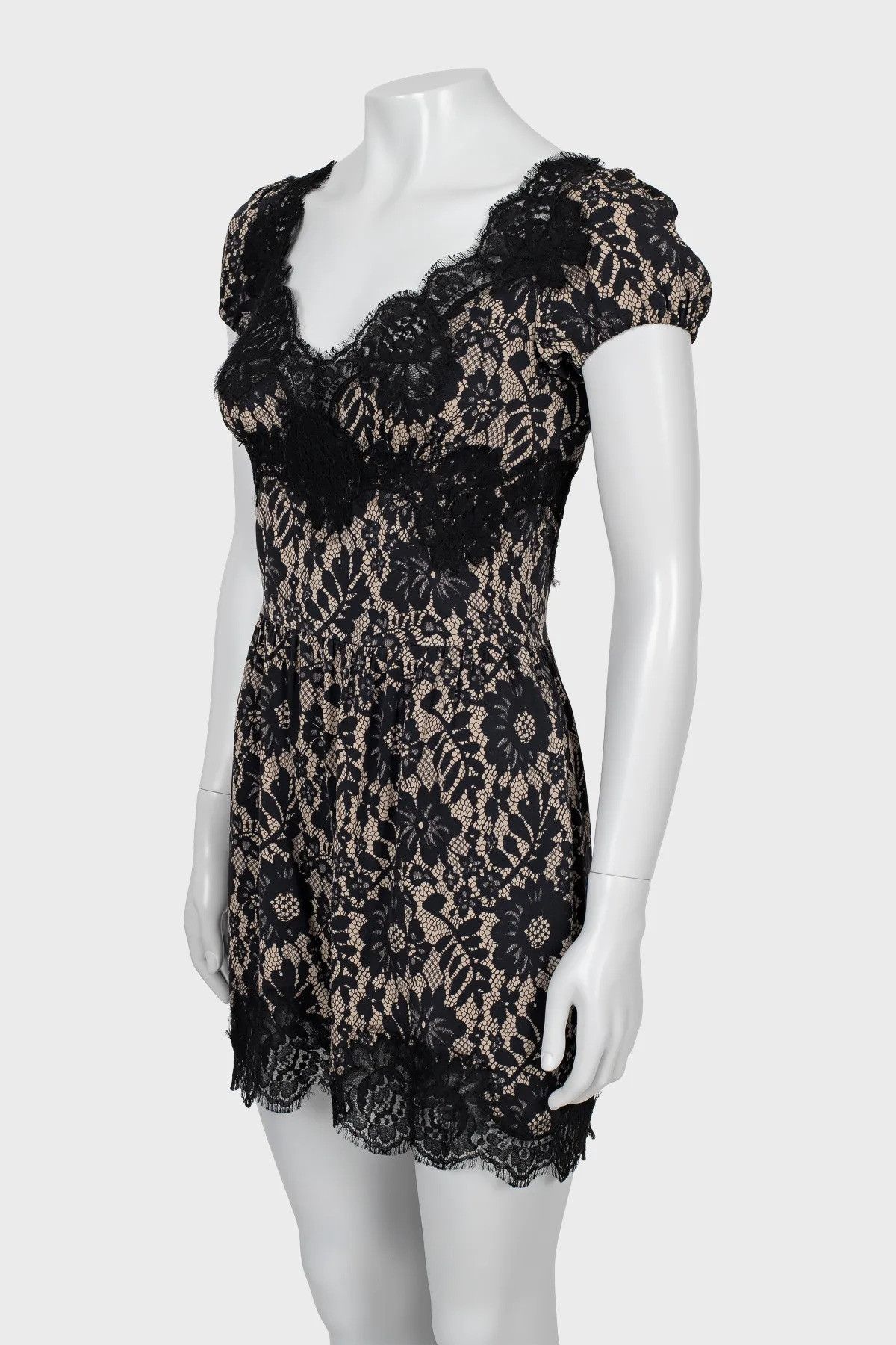 Dolce & Gabbana Dolce & Gabbana Silk mini dress Size S / US 4 / IT 40 - 2 Thumbnail