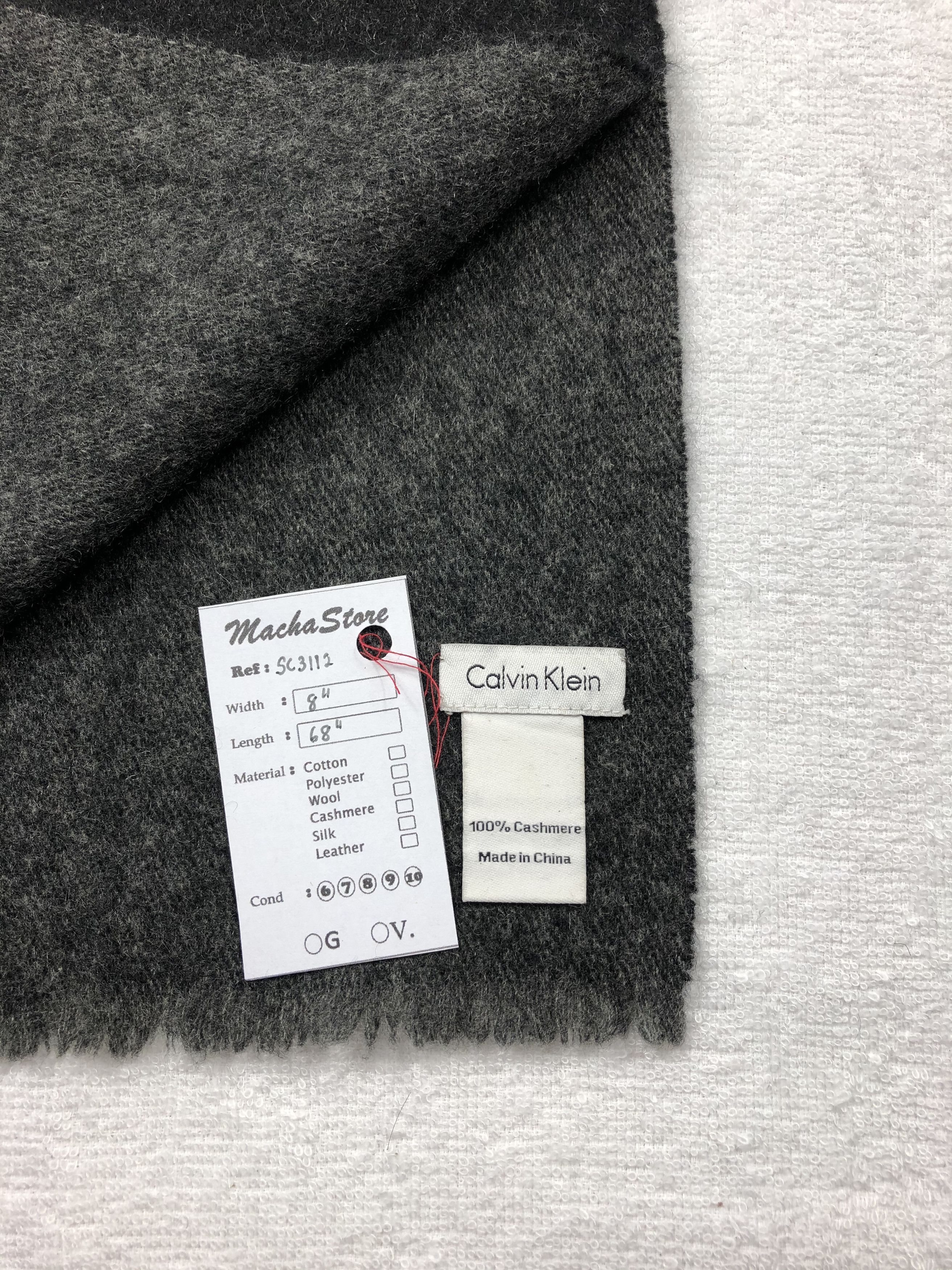 Calvin Klein Calvin Klein Scarf / Muffler / Neckwear Cashmere Size ONE SIZE - 5 Thumbnail