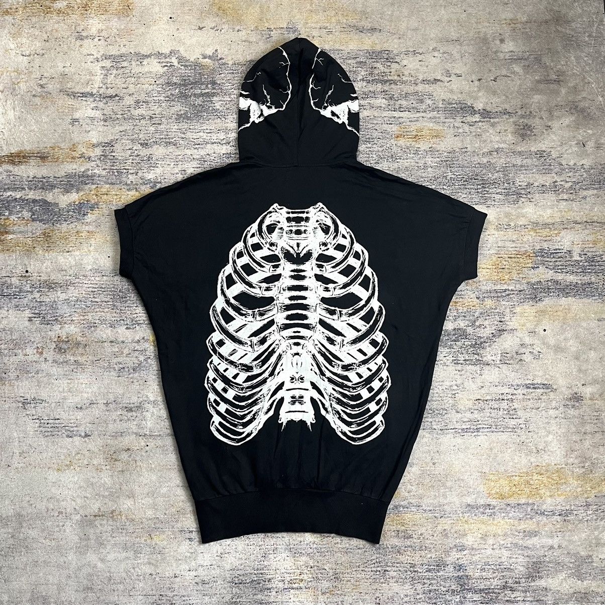 If Six Was Nine × Japanese Brand × Le Grande Bleu (L.G.B.) Y2k Rare Glad News skeleton zip hooodie Size US L / EU 52-54 / 3 - 3 Thumbnail