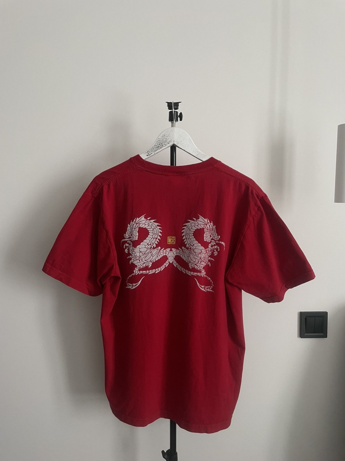 Stussy Vintage 90’s Stussy Japan Dragon Logo T-Shirt RARE Size US XL / EU 56 / 4 - 1 Thumbnail