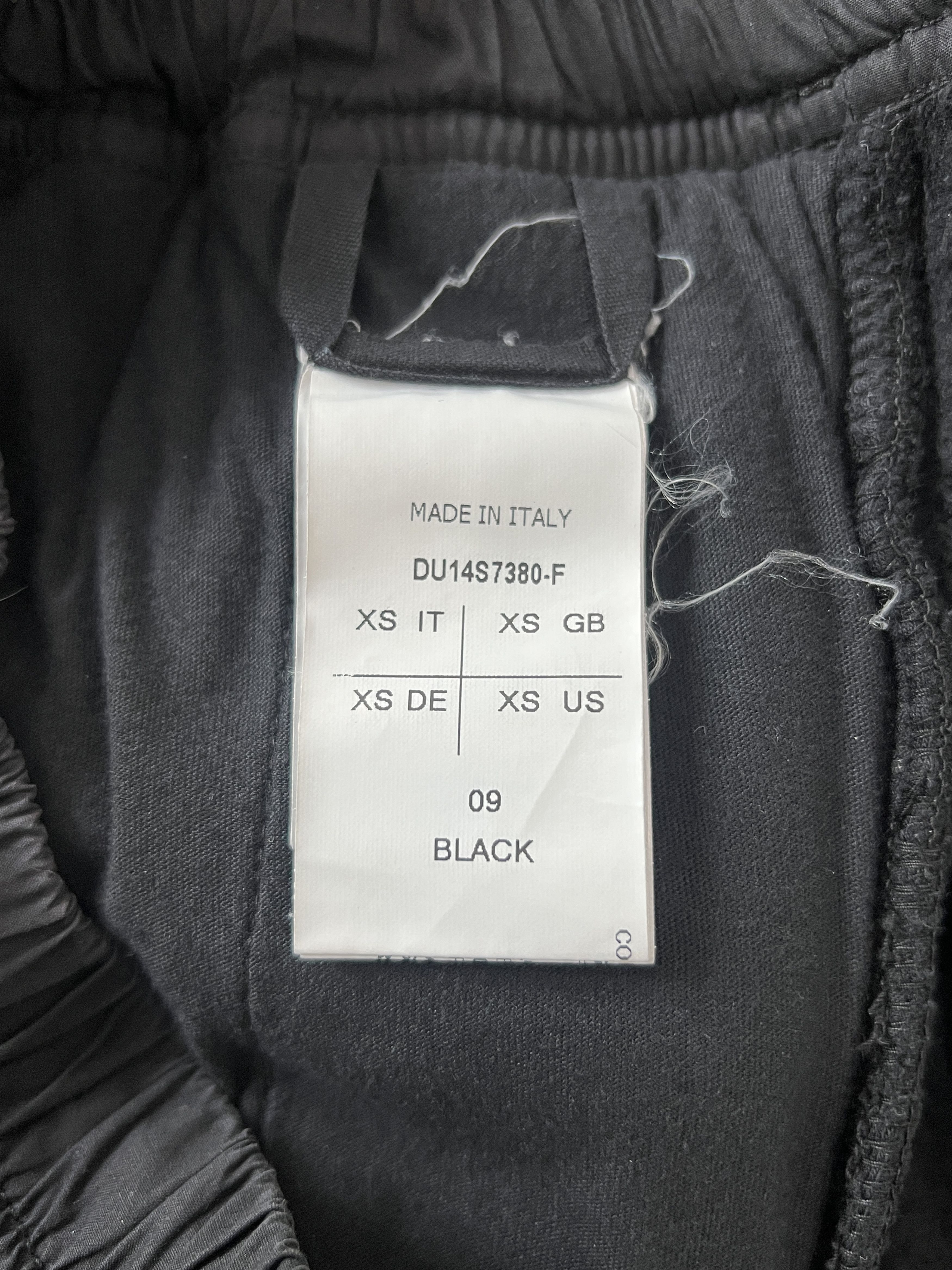 Rick Owens Drkshdw Rick Owens DRKSHDW Prisoner Drawstring Shorts Size US 32 / EU 48 - 7 Thumbnail
